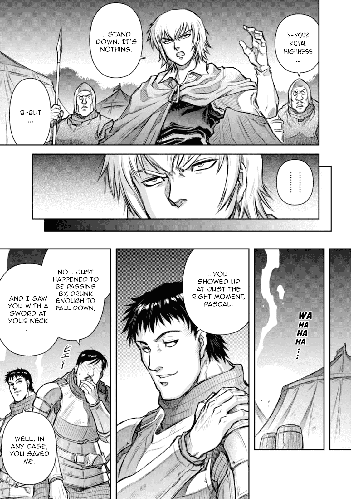 Hawkwood Chapter 27 page 18 - Chapter 27: The Prince and the Mercenary
