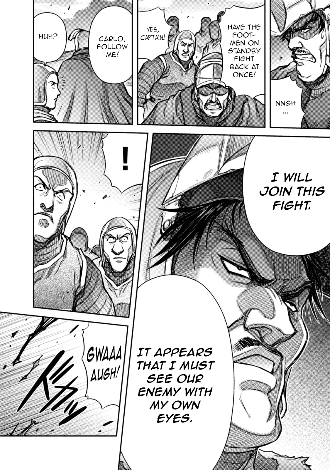 Hawkwood Chapter 33 page 16 - Chapter 33: Merciless and Ruthless