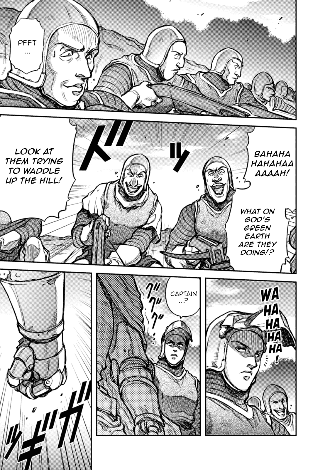 Hawkwood Chapter 33 page 3 - Chapter 33: Merciless and Ruthless