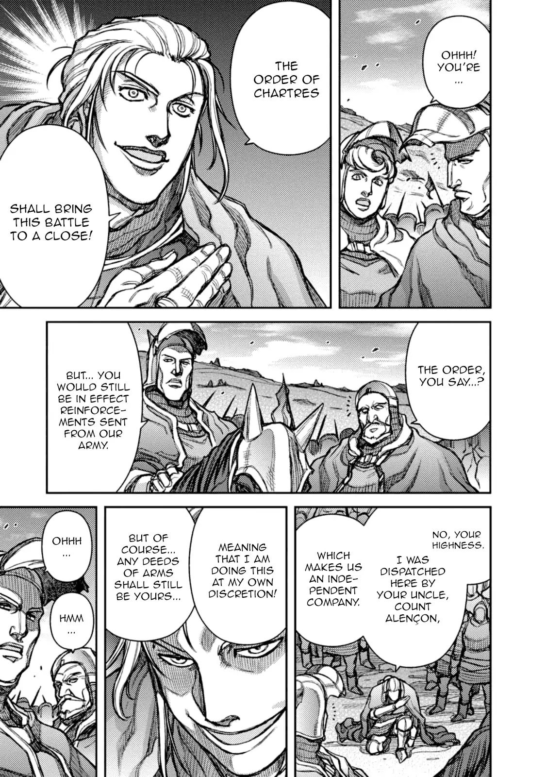Hawkwood Chapter 34 page 5 - Chapter 34: Knight Commander