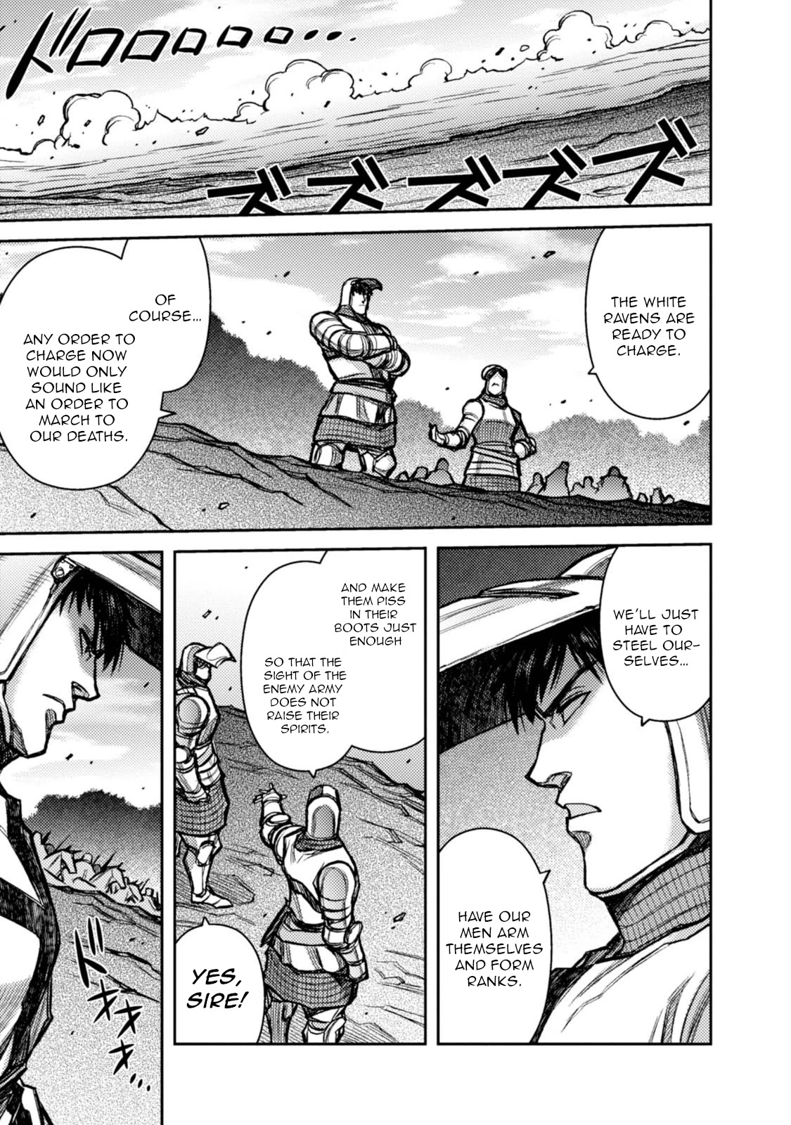 Hawkwood Chapter 45 page 22 - Chapter 45: All-Out Attack