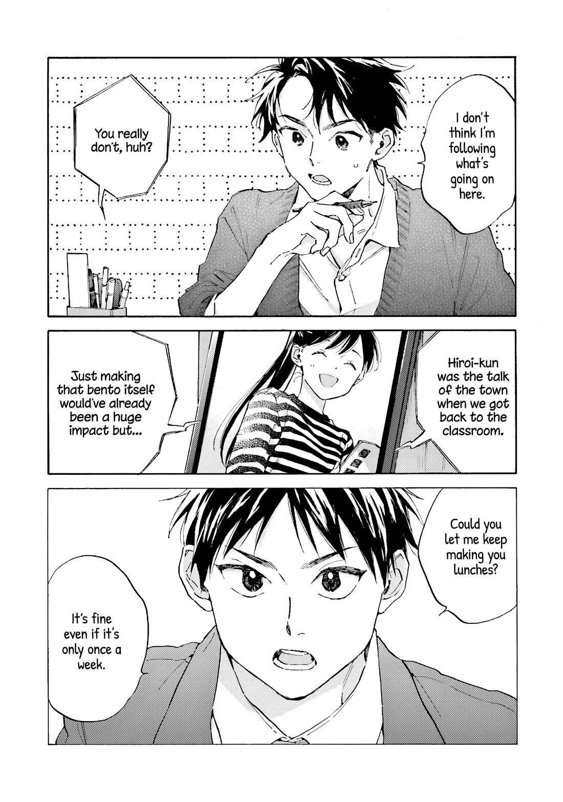 Hayakawa-san and Miura-kun Chapter 11 page 34 - Chapter 11: Supply & Demand