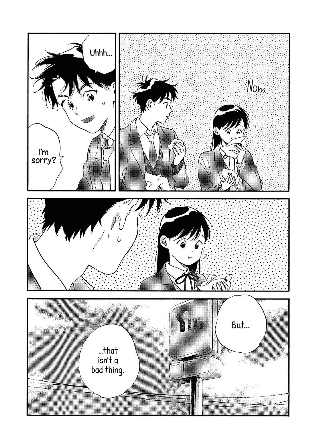 Hayakawa-san and Miura-kun Chapter 12 page 22 - Chapter 12: Meat Bun, Anko Bun, and Pizza Bun