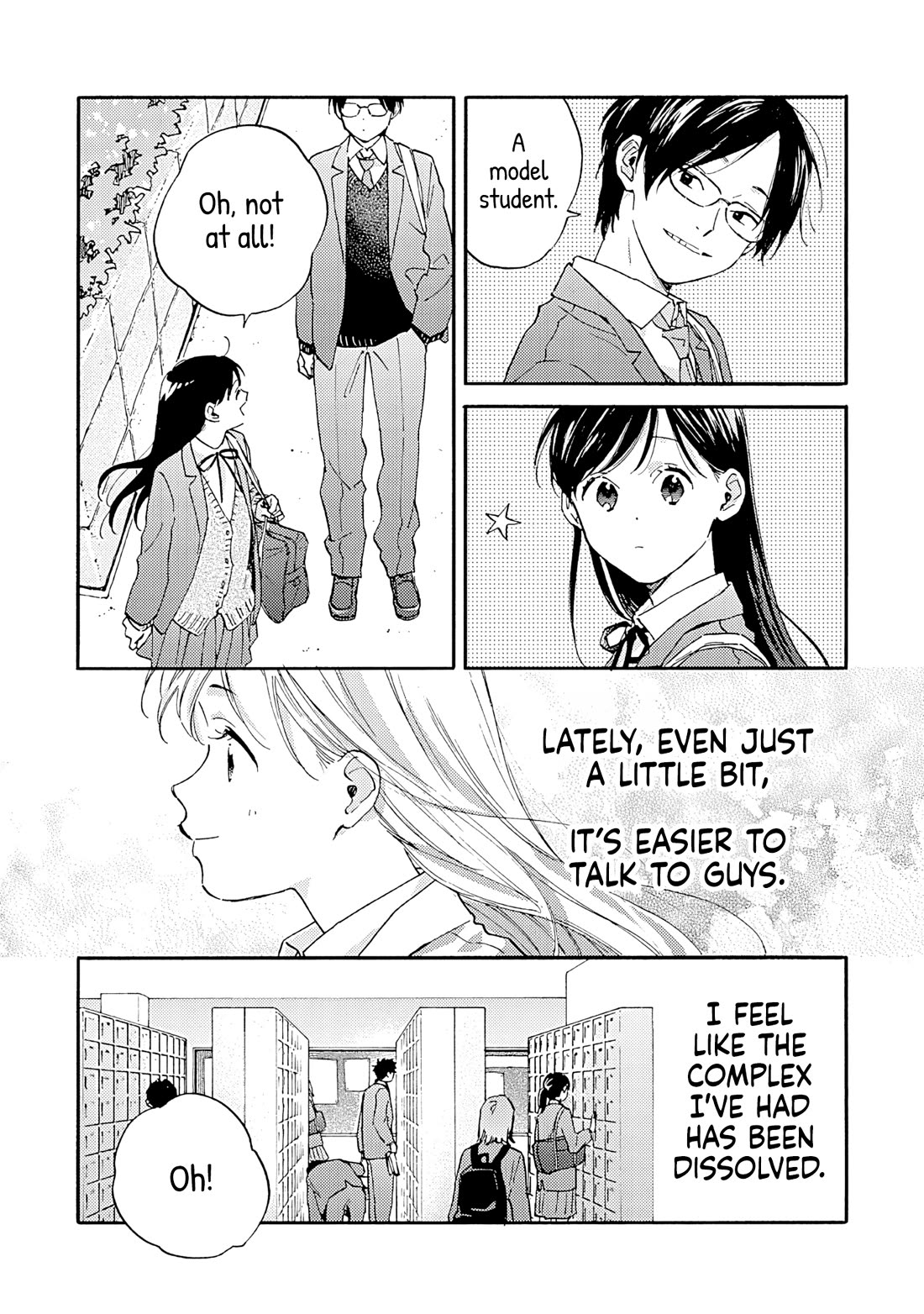 Hayakawa-san and Miura-kun Chapter 13 page 15 - Chapter 13: Ponytail and a Brush