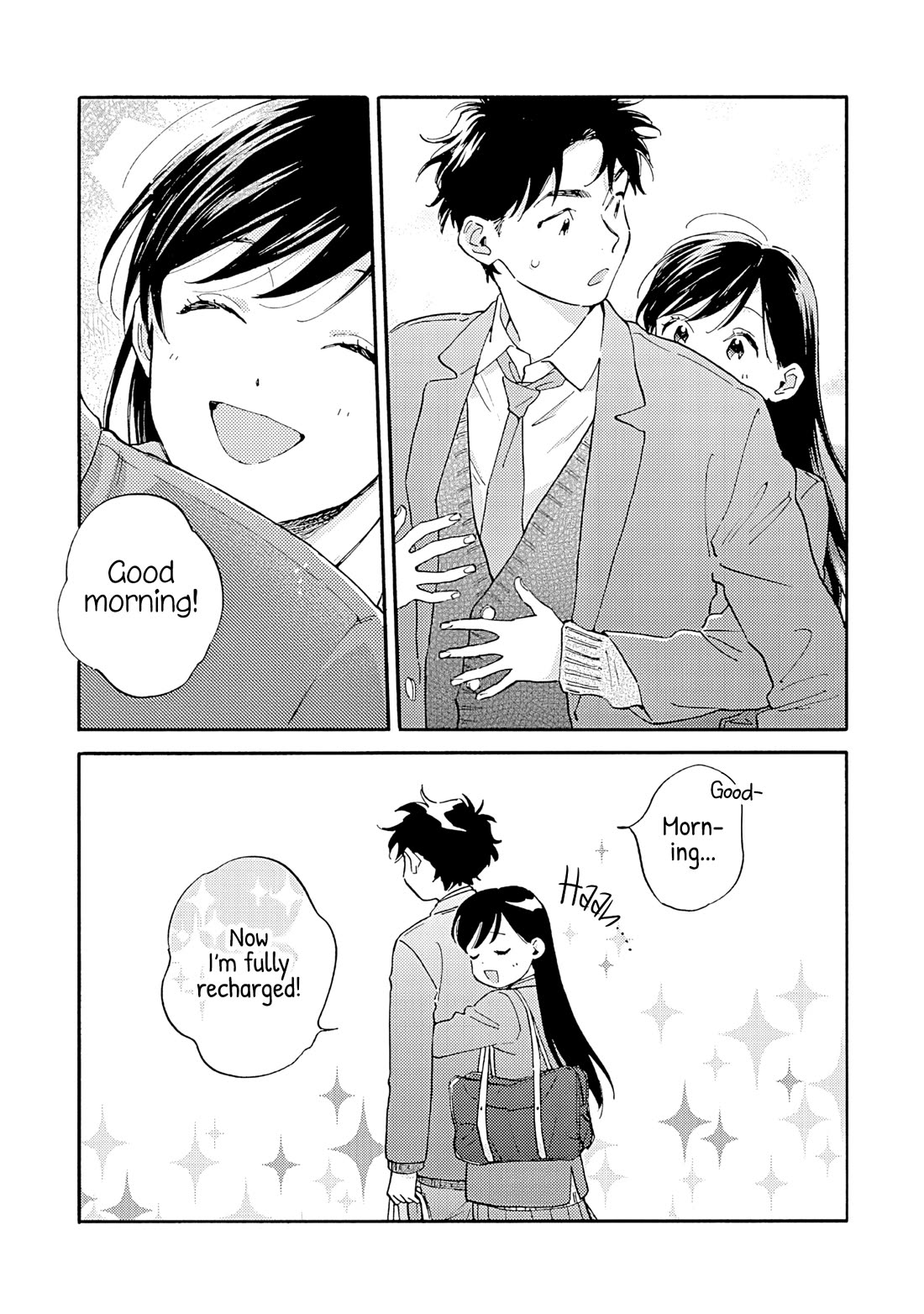 Hayakawa-san and Miura-kun Chapter 13 page 17 - Chapter 13: Ponytail and a Brush