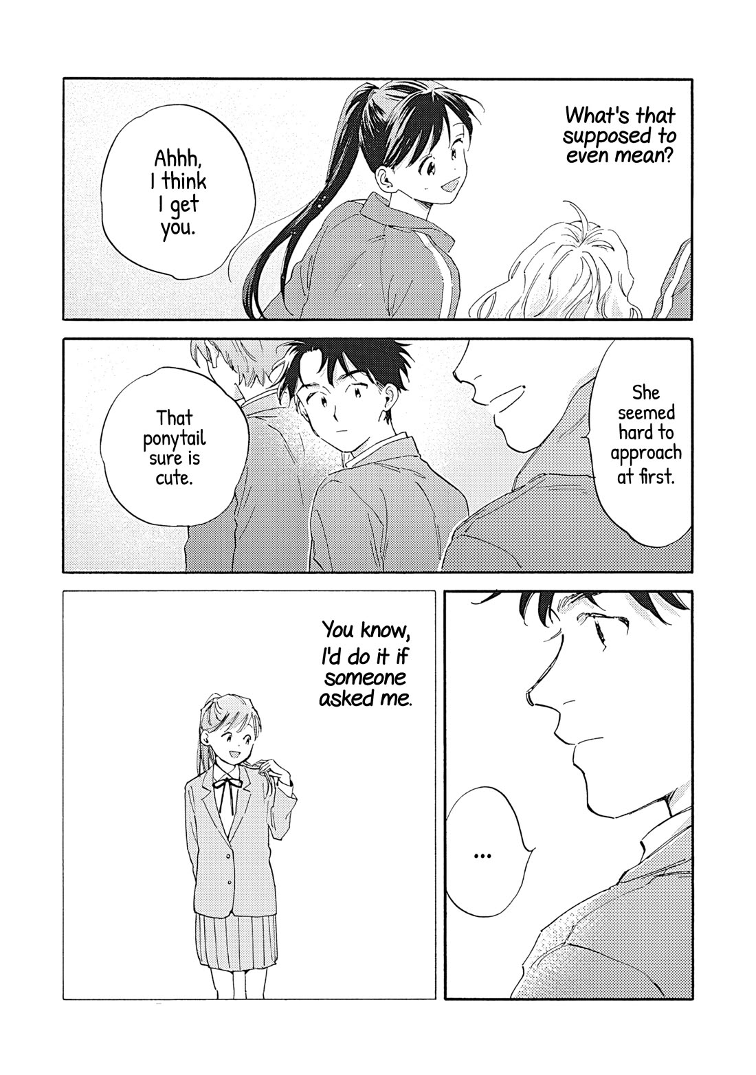 Hayakawa-san and Miura-kun Chapter 13 page 21 - Chapter 13: Ponytail and a Brush