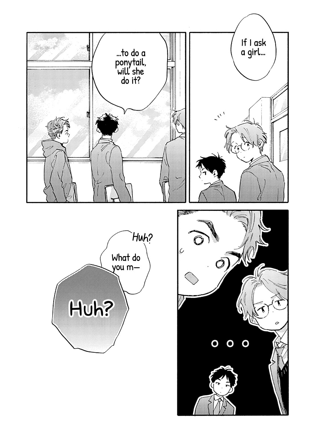 Hayakawa-san and Miura-kun Chapter 13 page 22 - Chapter 13: Ponytail and a Brush
