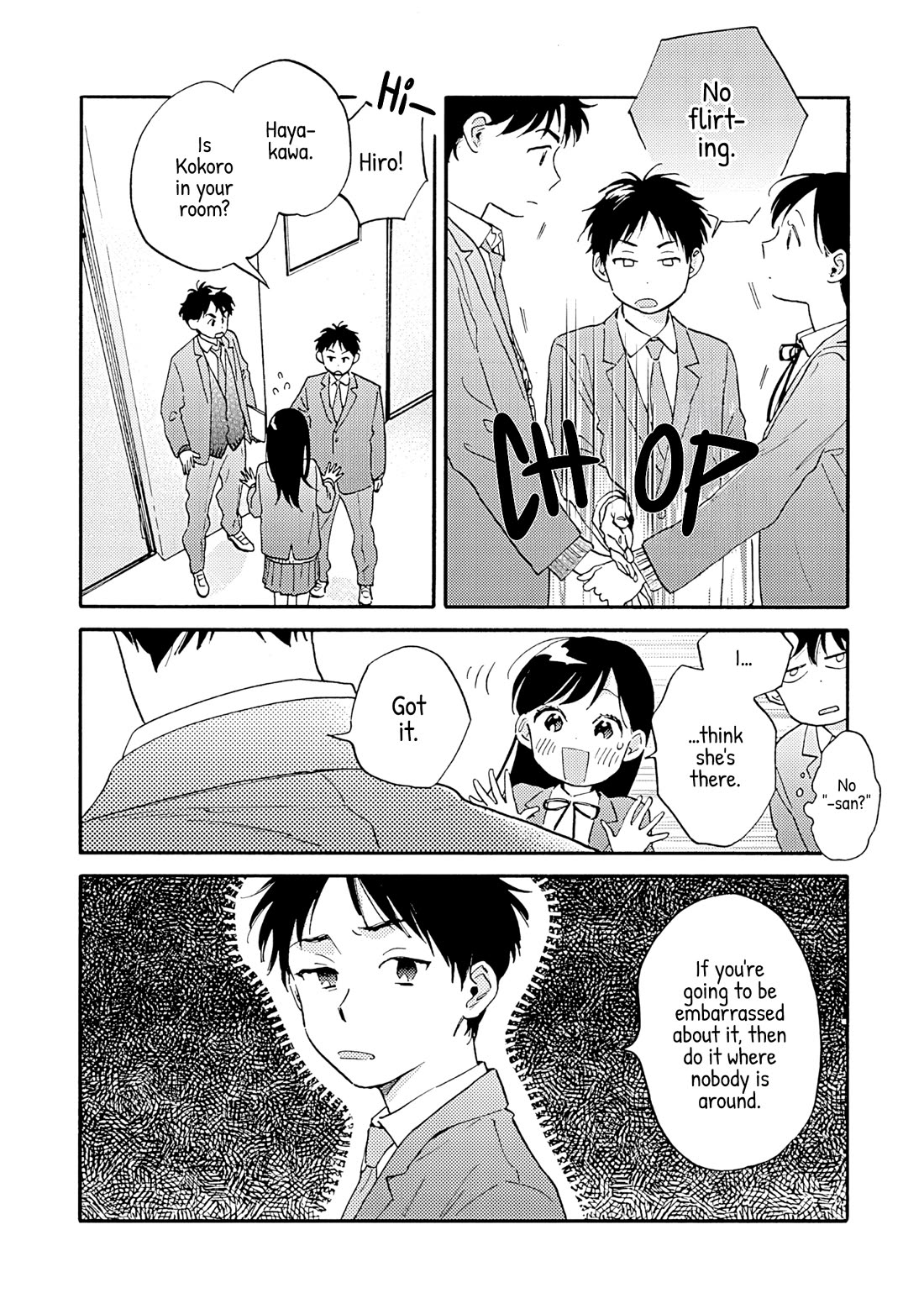 Hayakawa-san and Miura-kun Chapter 13 page 32 - Chapter 13: Ponytail and a Brush