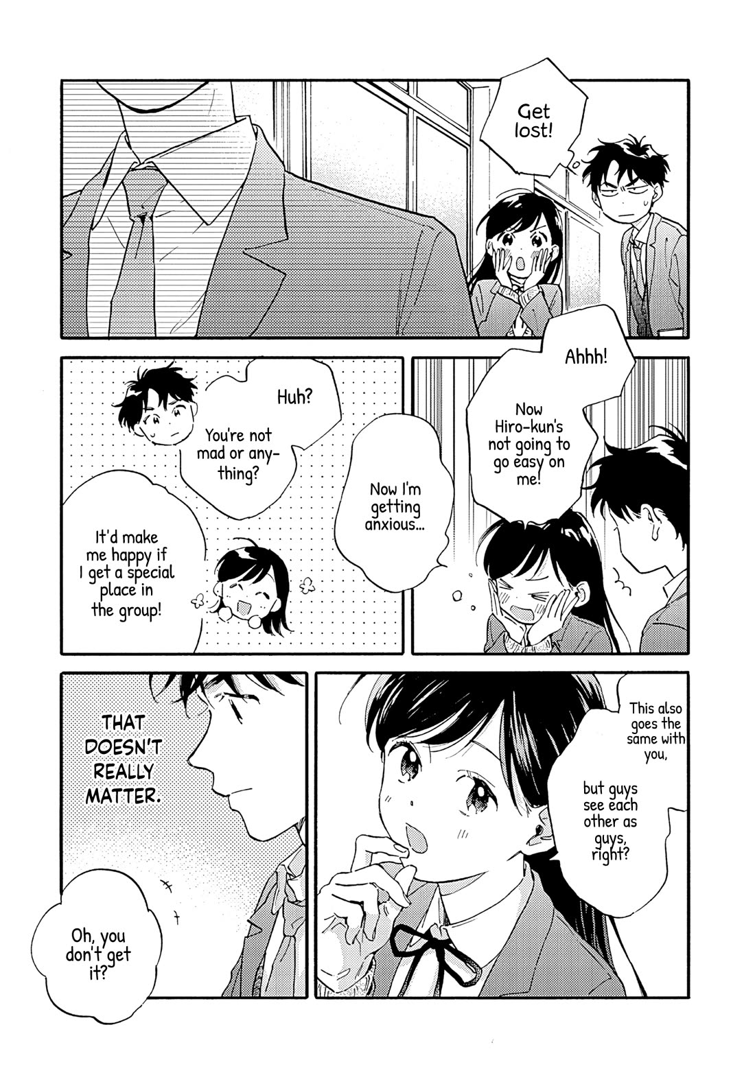 Hayakawa-san and Miura-kun Chapter 13 page 33 - Chapter 13: Ponytail and a Brush