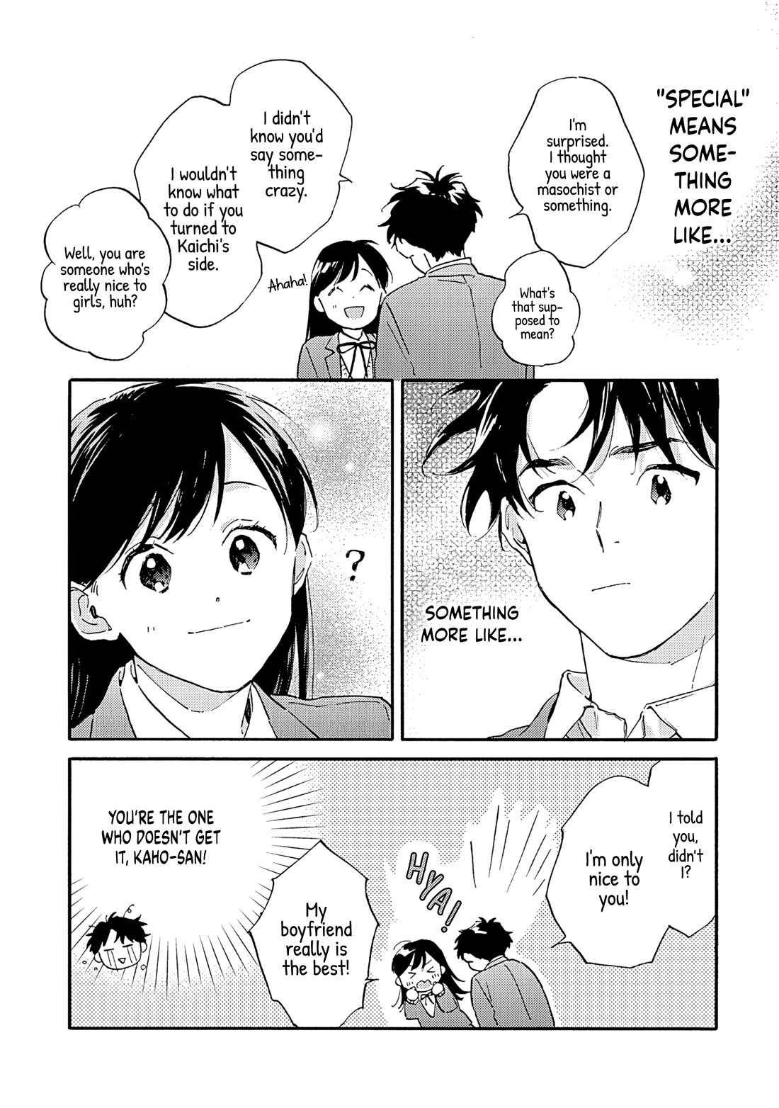 Hayakawa-san and Miura-kun Chapter 13 page 34 - Chapter 13: Ponytail and a Brush