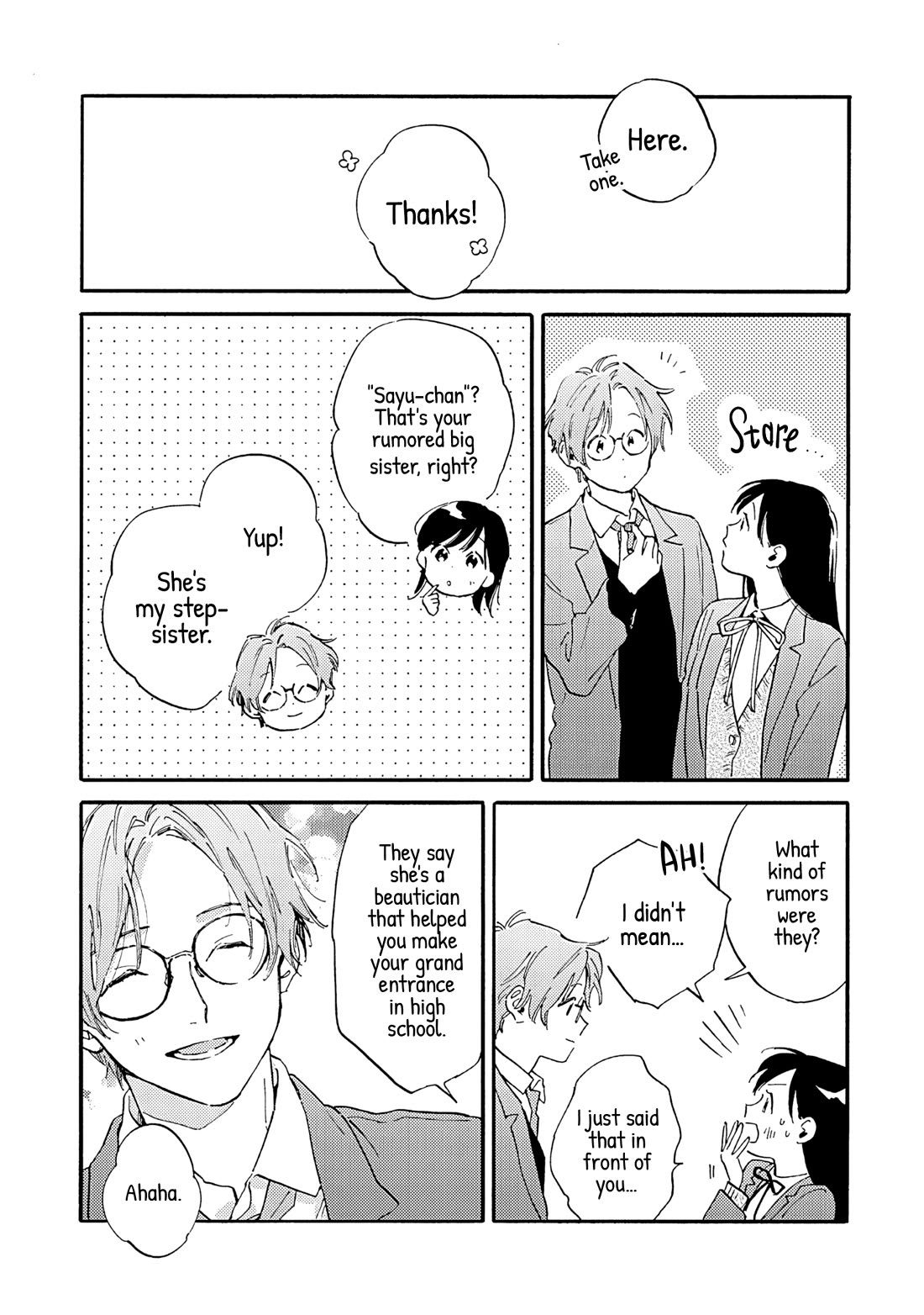 Hayakawa-san and Miura-kun Chapter 13 page 40 - Chapter 13: Ponytail and a Brush