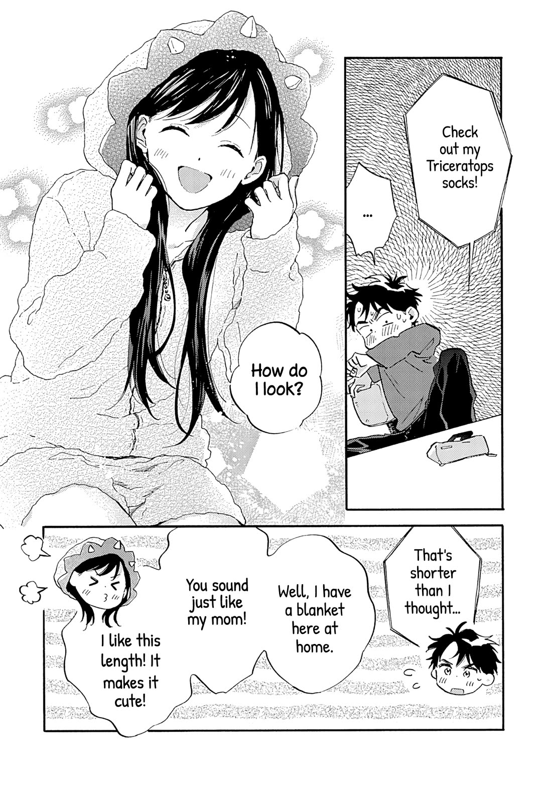 Hayakawa-san and Miura-kun Chapter 13 page 7 - Chapter 13: Ponytail and a Brush