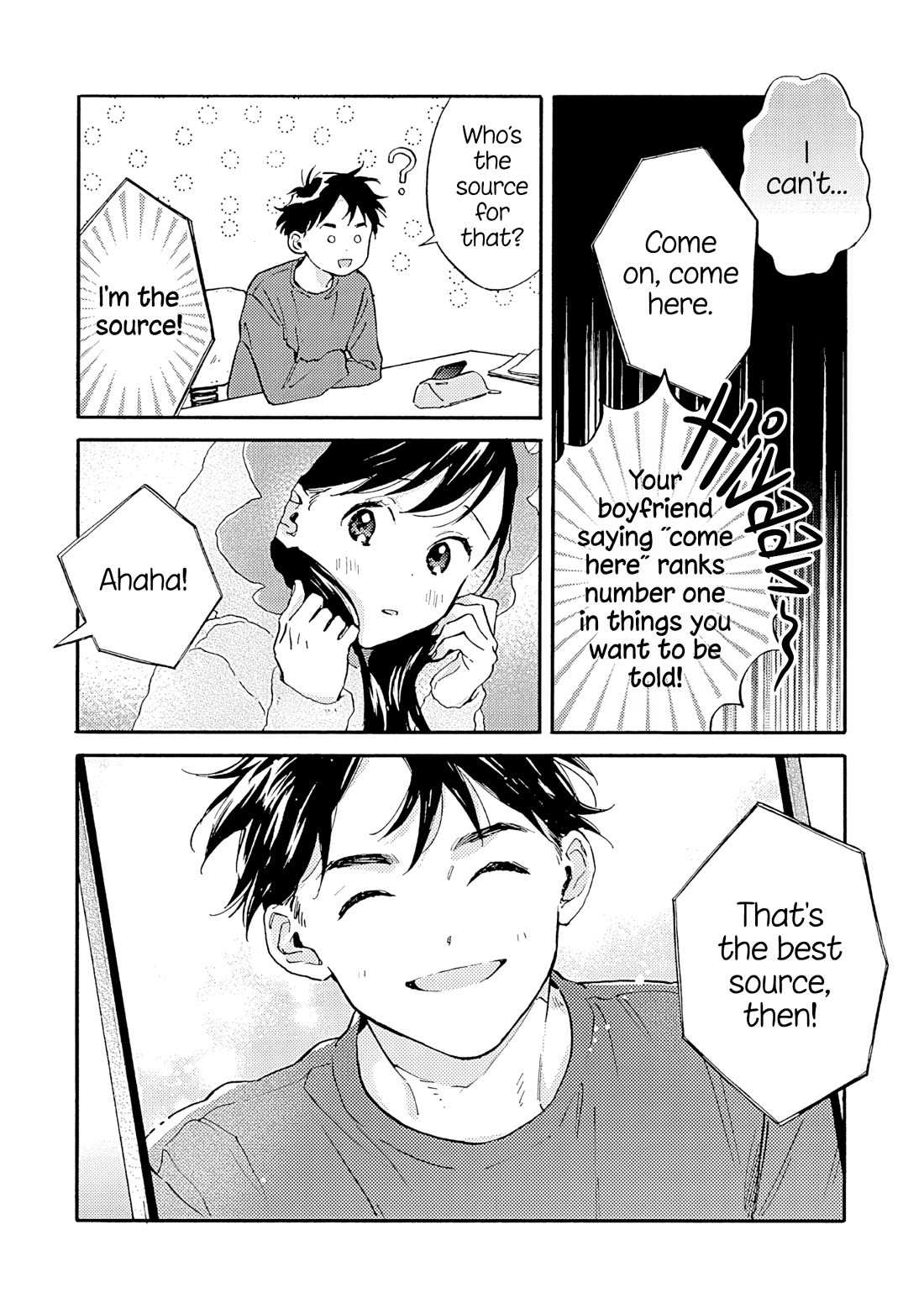 Hayakawa-san and Miura-kun Chapter 13 page 9 - Chapter 13: Ponytail and a Brush