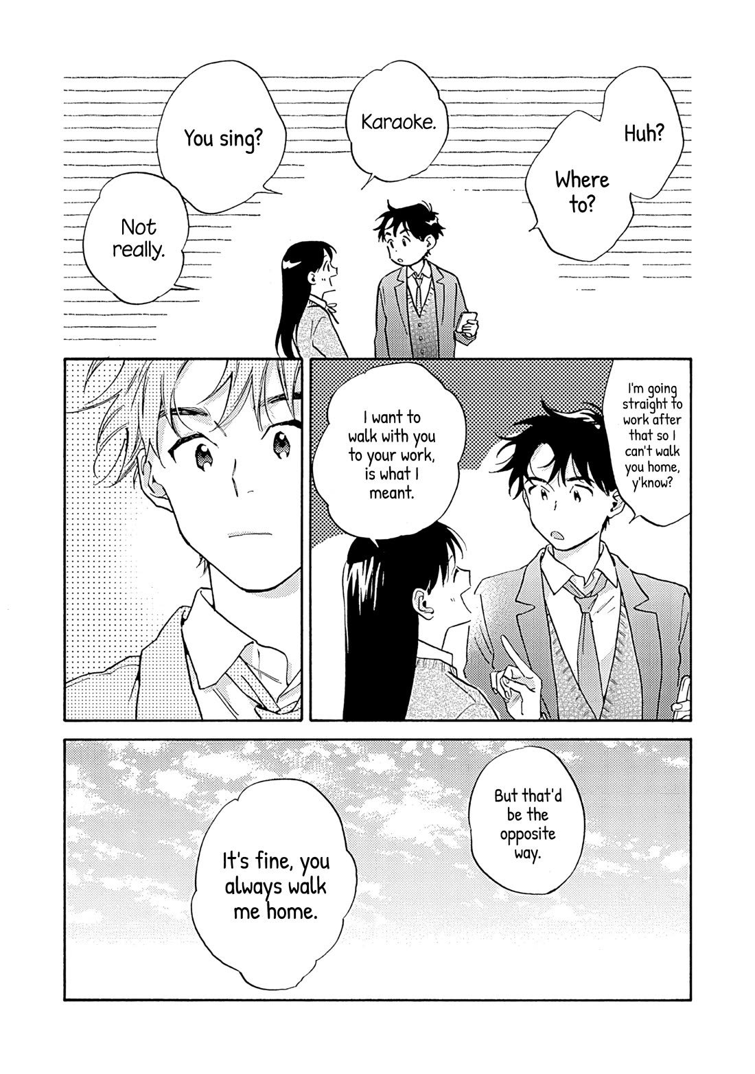 Hayakawa-san and Miura-kun Chapter 14 page 10 - Chapter 14: Grape Colored Impulse