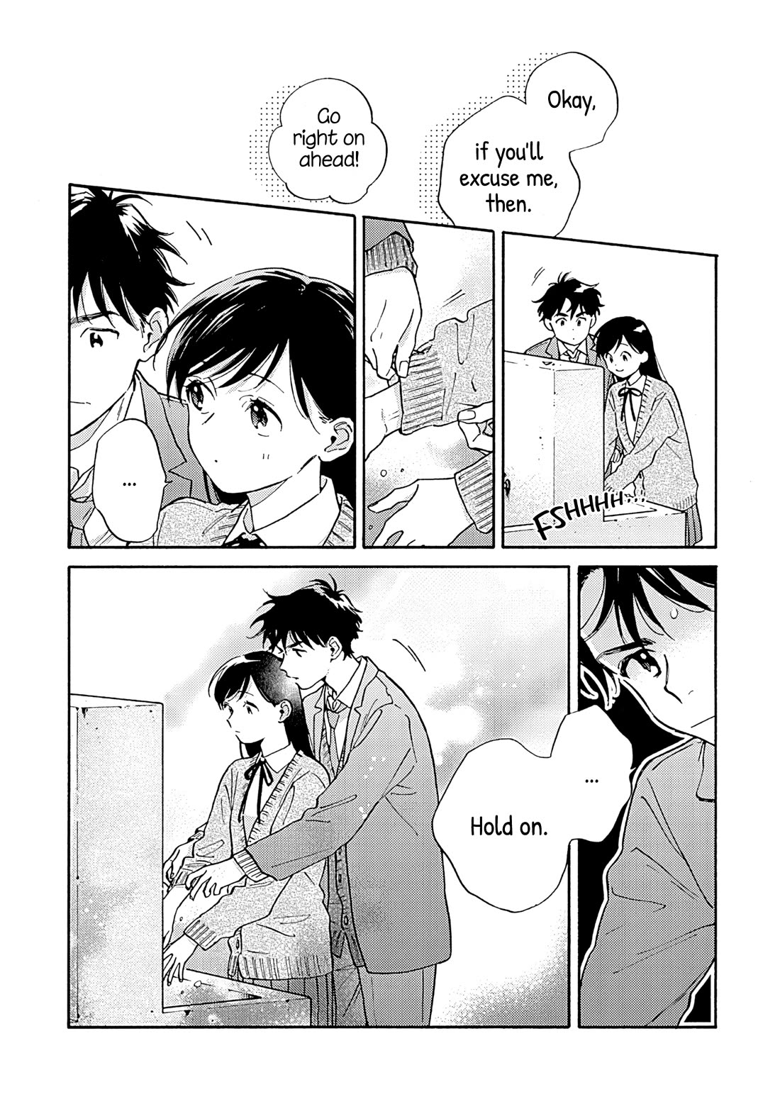 Hayakawa-san and Miura-kun Chapter 14 page 4 - Chapter 14: Grape Colored Impulse