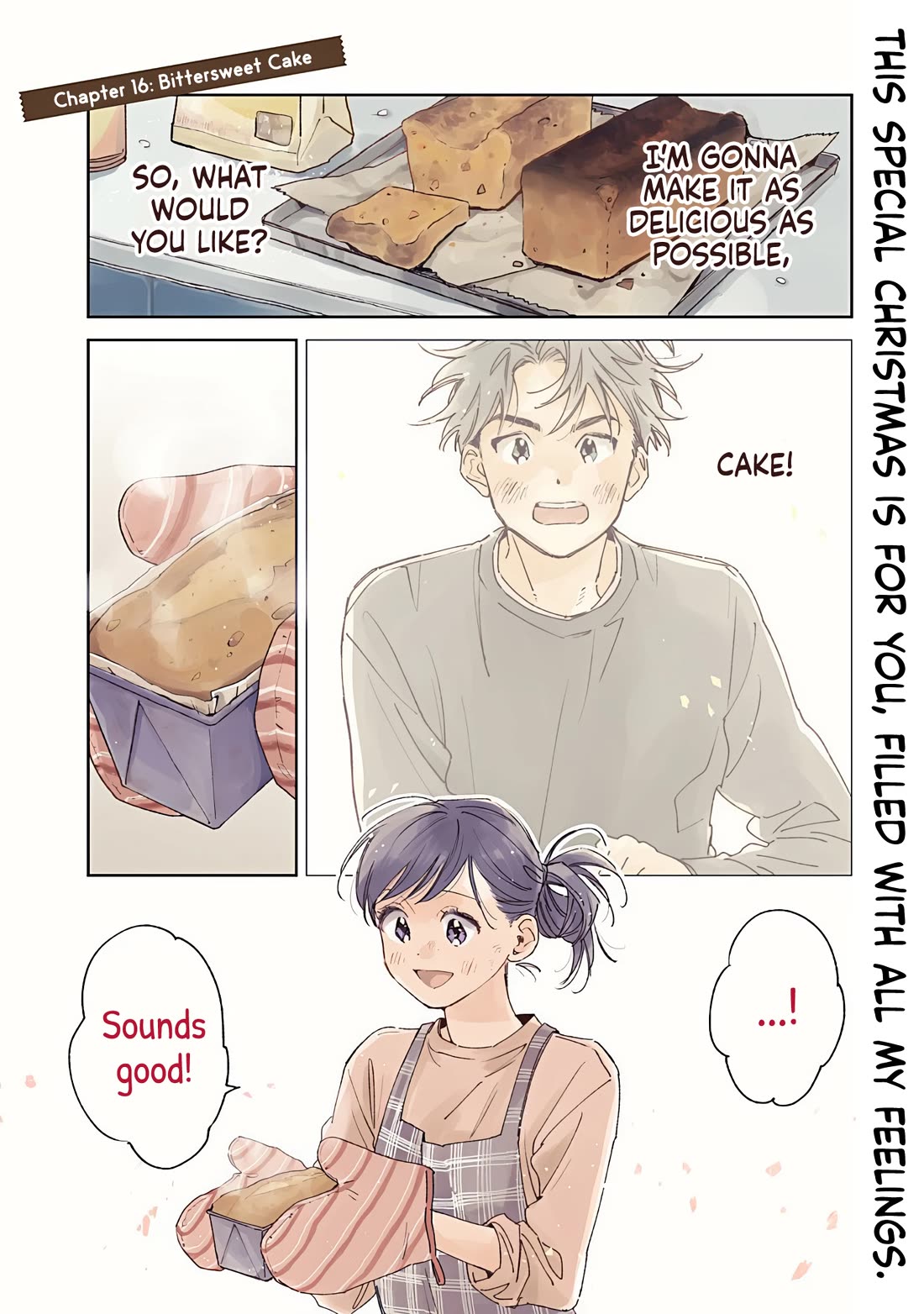 Hayakawa-san and Miura-kun Chapter 16 page 1 - Chapter 16: Bittersweet Cake