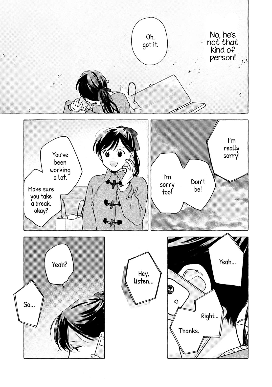 Hayakawa-san and Miura-kun Chapter 16 page 25 - Chapter 16: Bittersweet Cake
