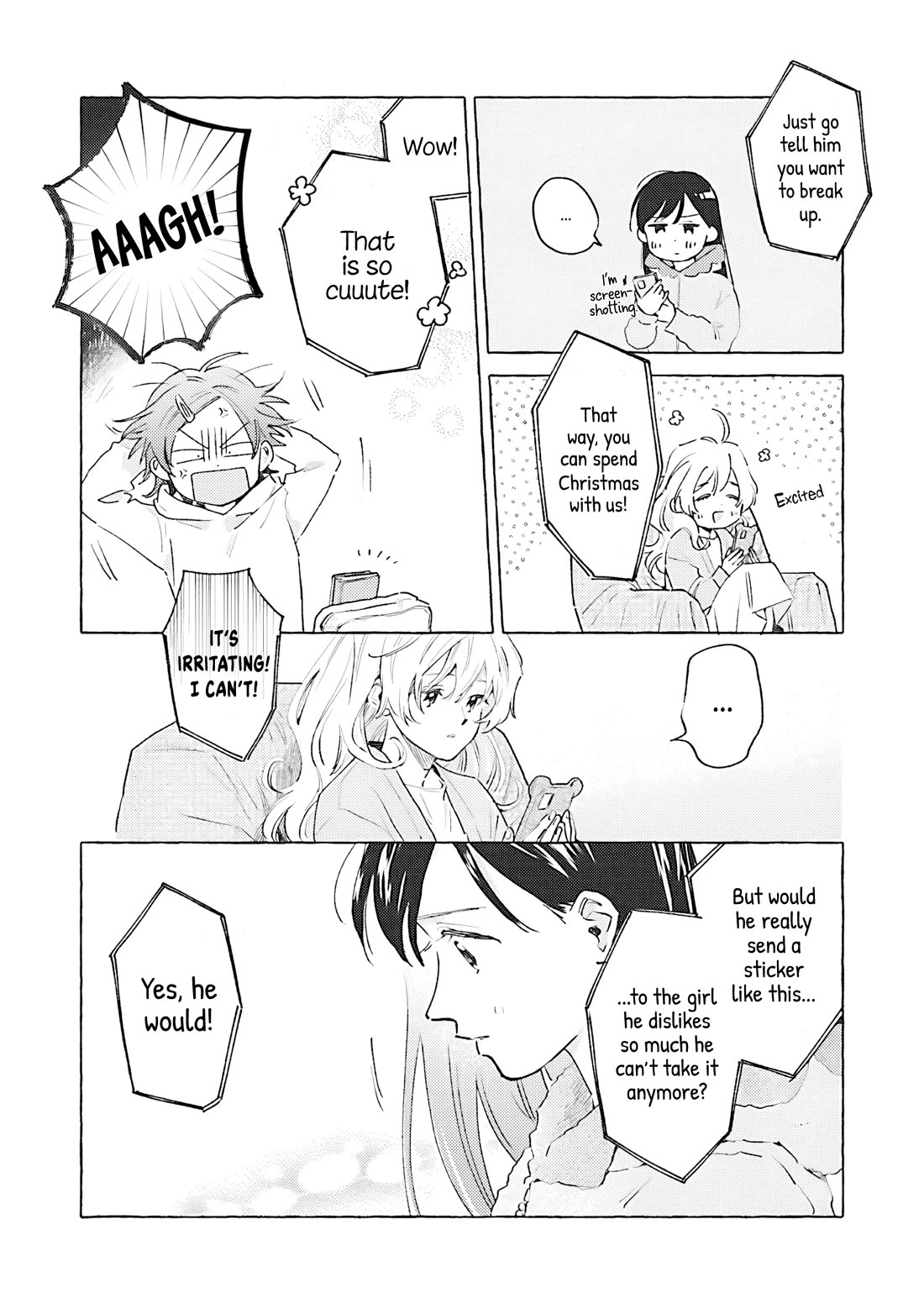 Hayakawa-san and Miura-kun Chapter 16 page 7 - Chapter 16: Bittersweet Cake