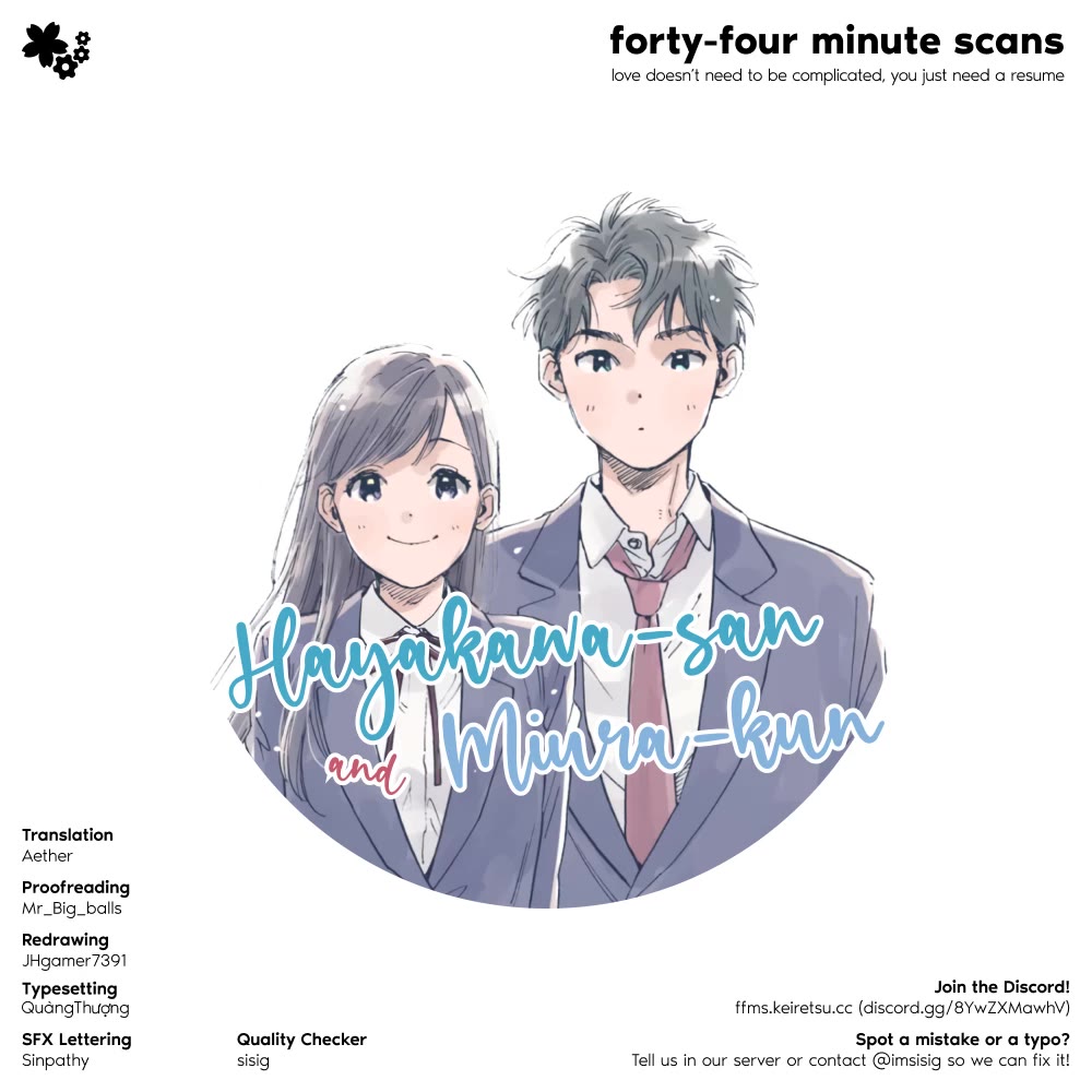 Hayakawa-san and Miura-kun Chapter 17 page 32 - Chapter 17: A Passing Merry Christmas
