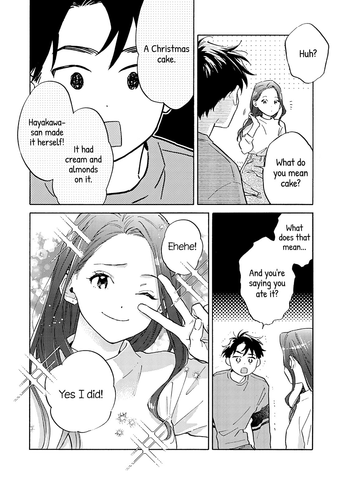 Hayakawa-san and Miura-kun Chapter 19 page 20 - Chapter 19: Pondering