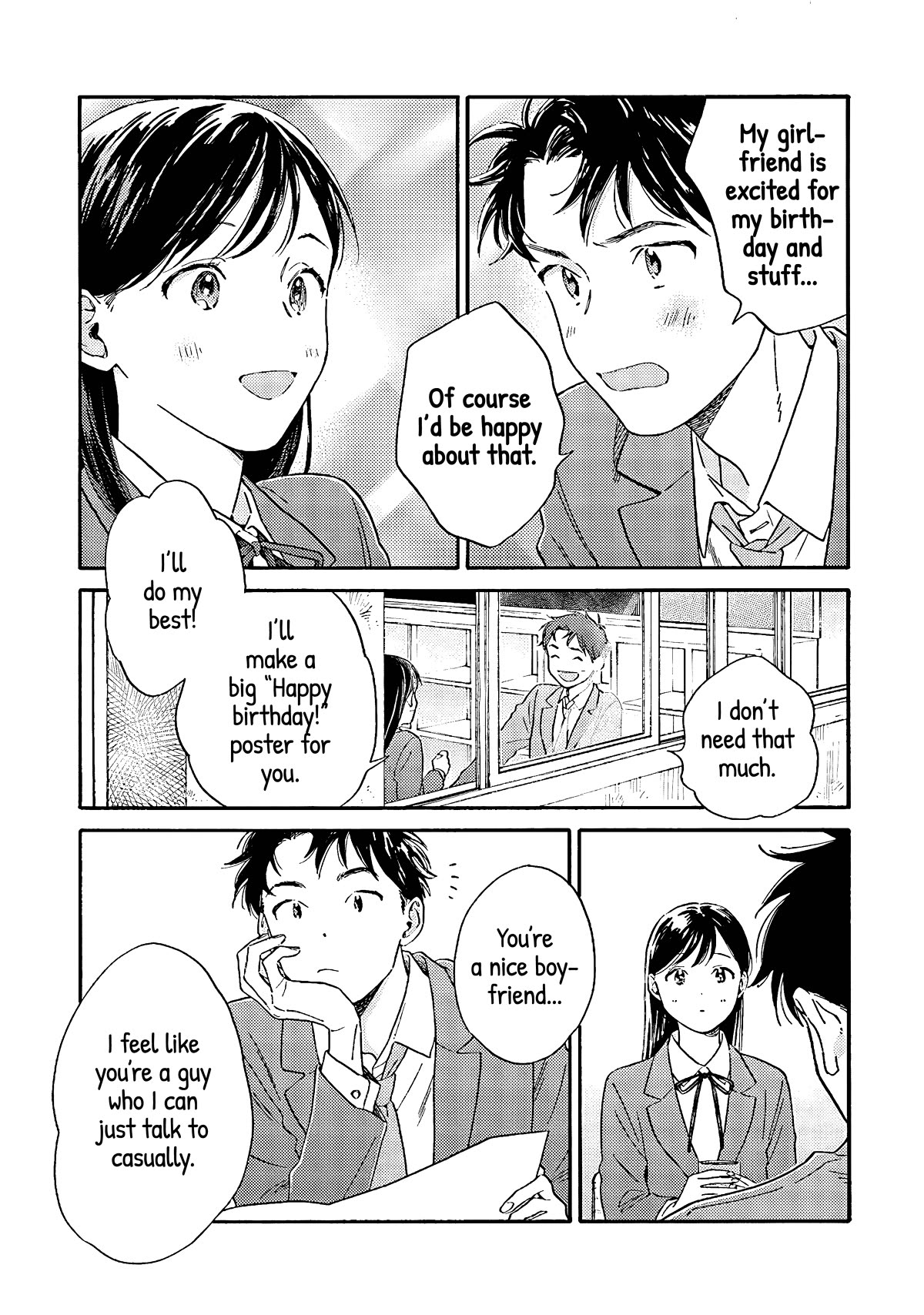 Hayakawa-san and Miura-kun Chapter 2 page 14 - Chapter 2: Trial Period