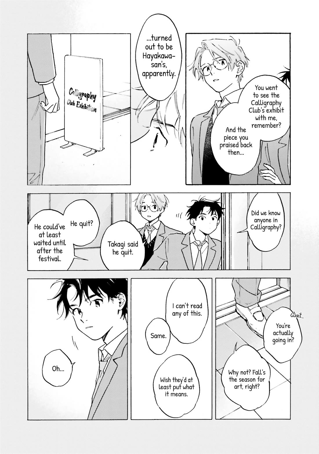 Hayakawa-san and Miura-kun Chapter 20 page 11 - Chapter 20: Teach Me How to Bake a Cake