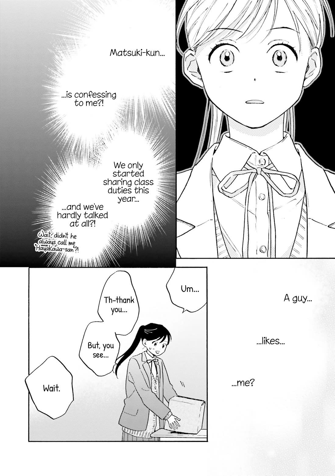 Hayakawa-san and Miura-kun Chapter 20 page 18 - Chapter 20: Teach Me How to Bake a Cake