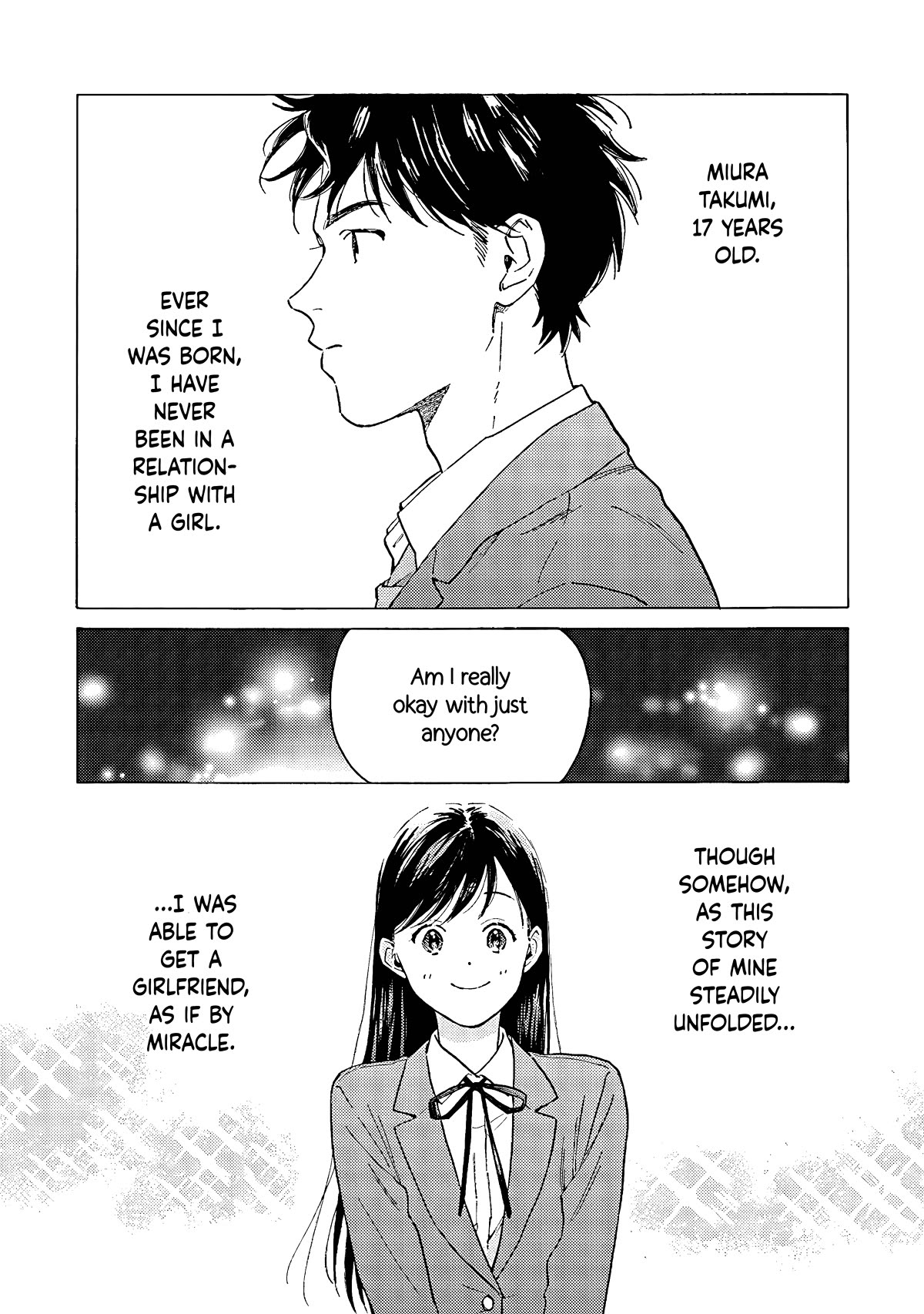 Hayakawa-san and Miura-kun Chapter 3 page 1 - Chapter 3: "That"