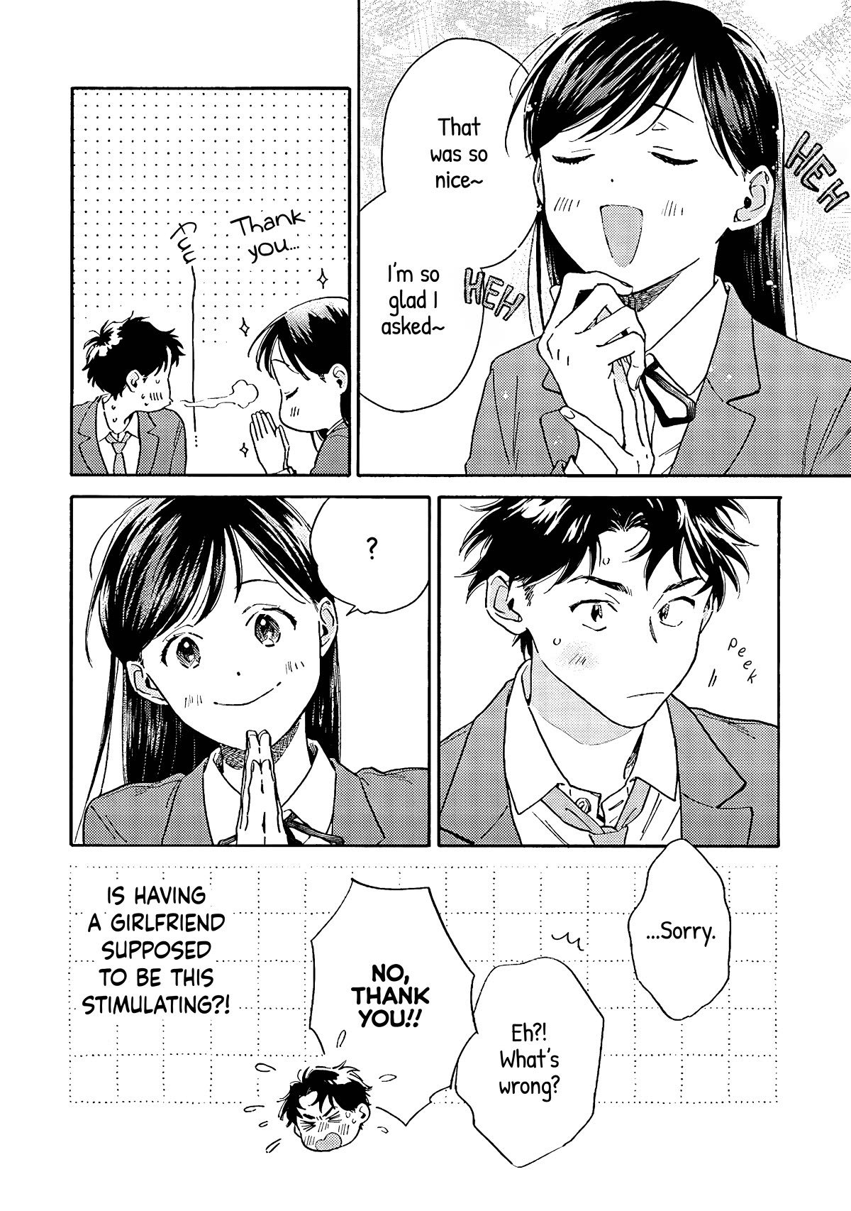 Hayakawa-san and Miura-kun Chapter 3 page 28 - Chapter 3: "That"