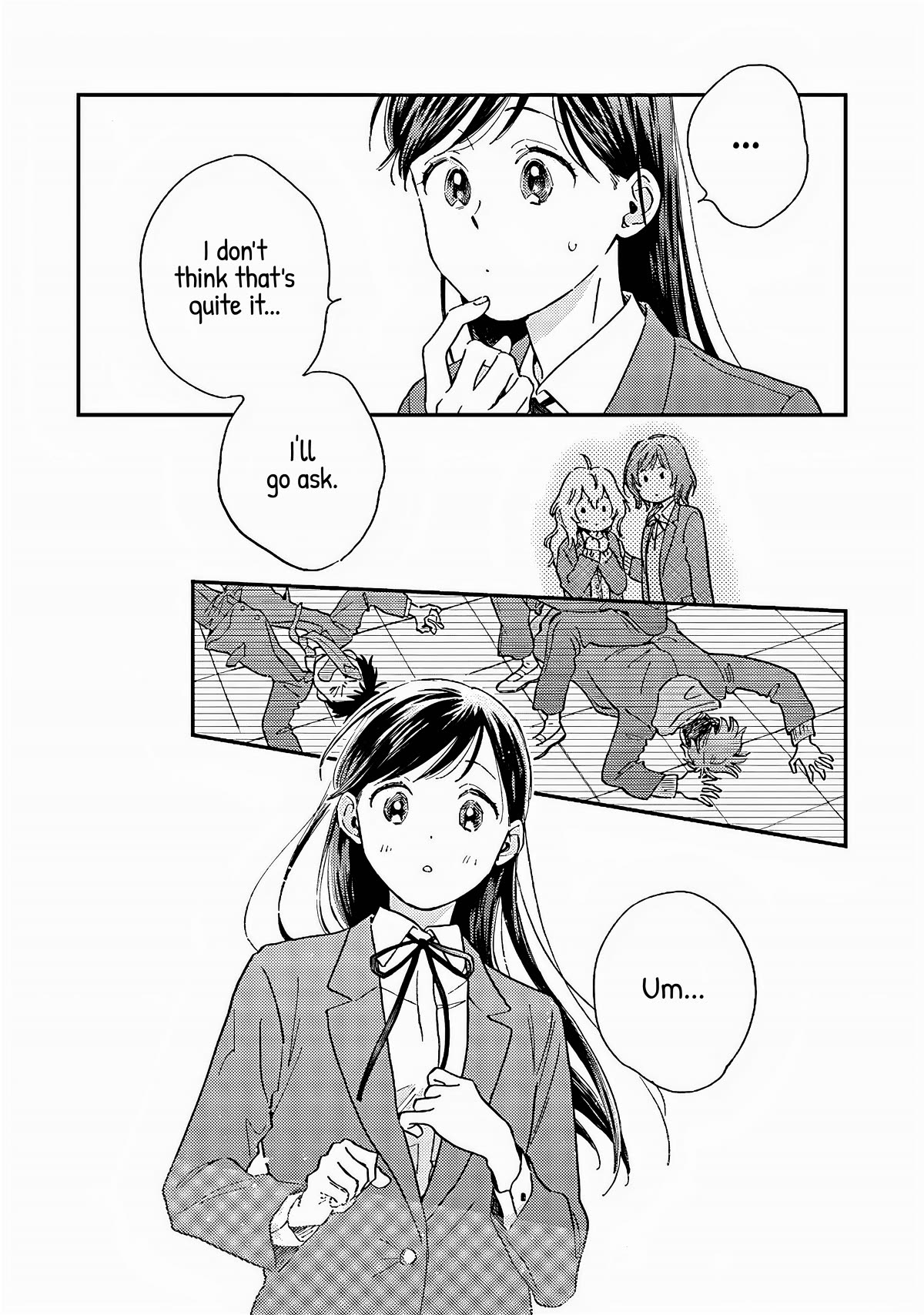 Hayakawa-san and Miura-kun Chapter 4 page 17 - Chapter 4: Report