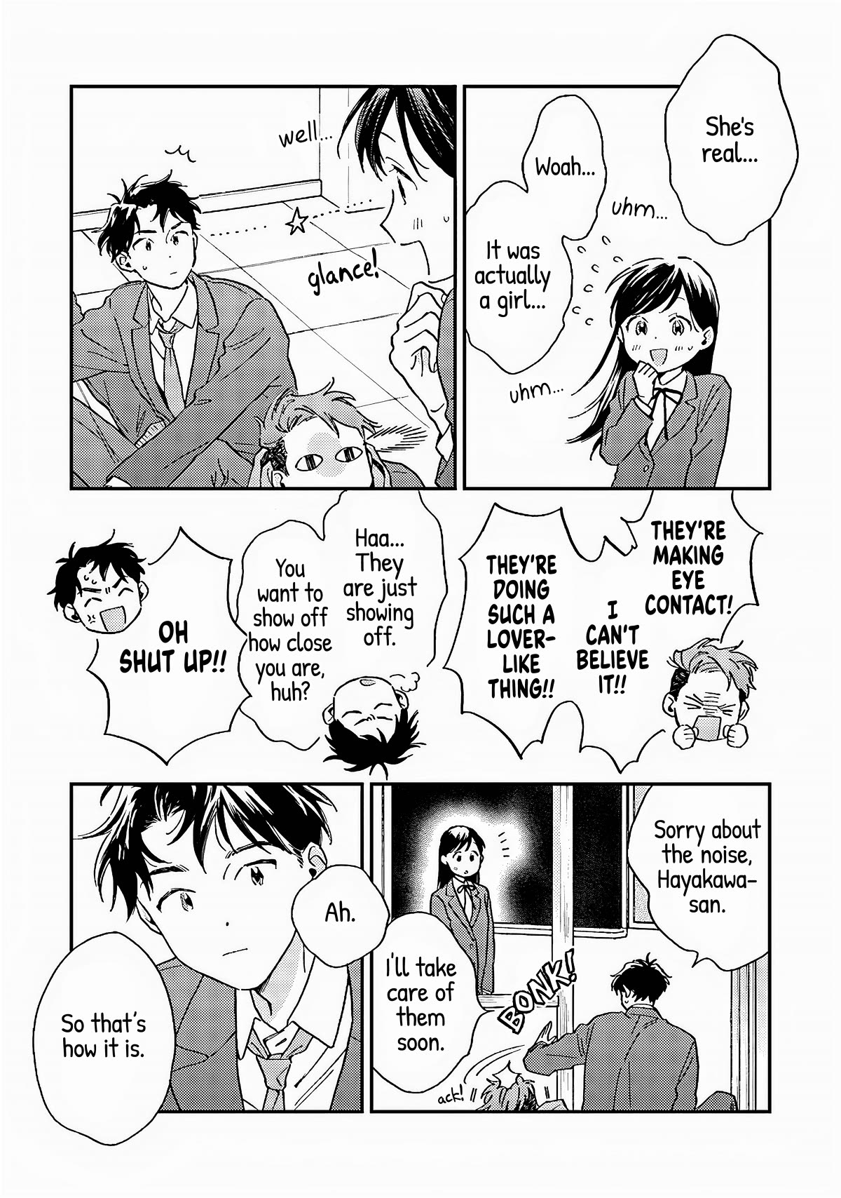 Hayakawa-san and Miura-kun Chapter 4 page 19 - Chapter 4: Report