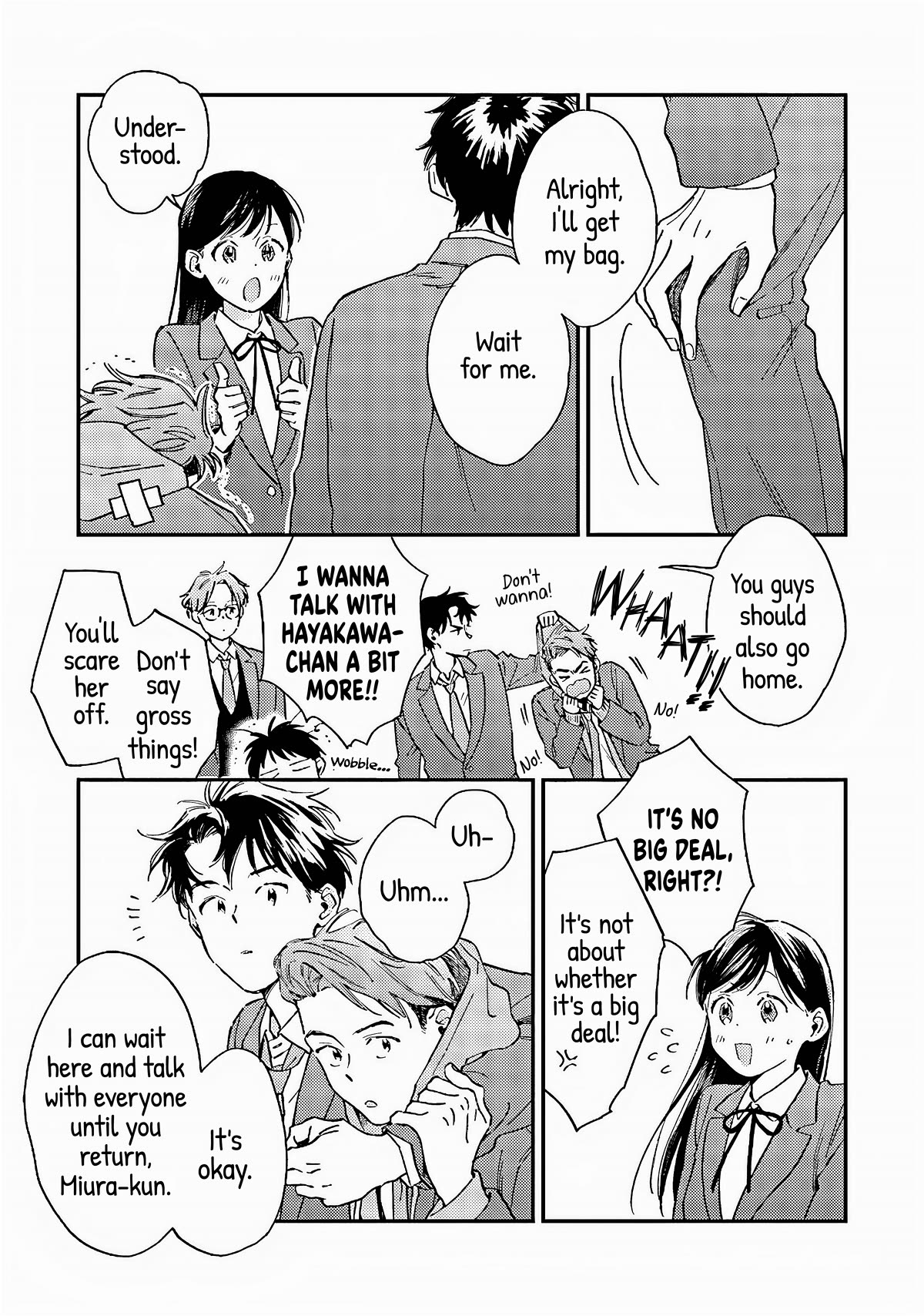 Hayakawa-san and Miura-kun Chapter 4 page 23 - Chapter 4: Report