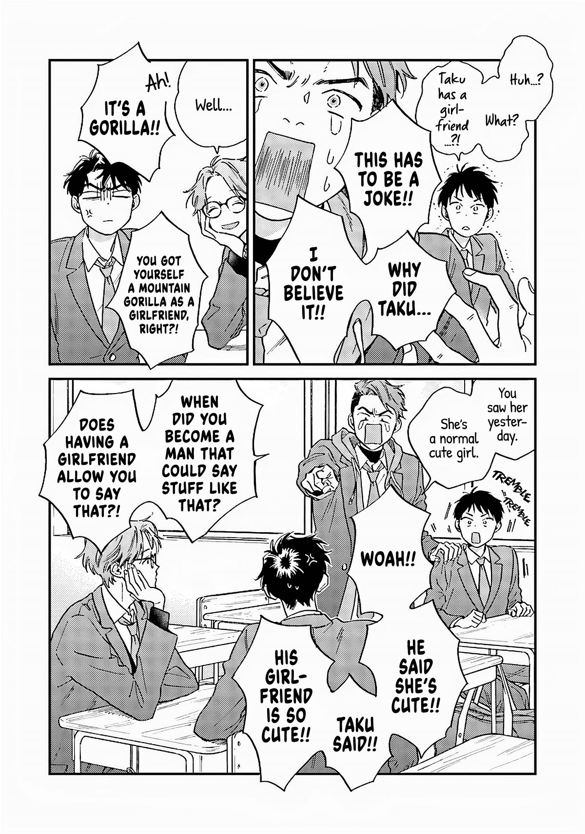 Hayakawa-san and Miura-kun Chapter 4 page 4 - Chapter 4: Report