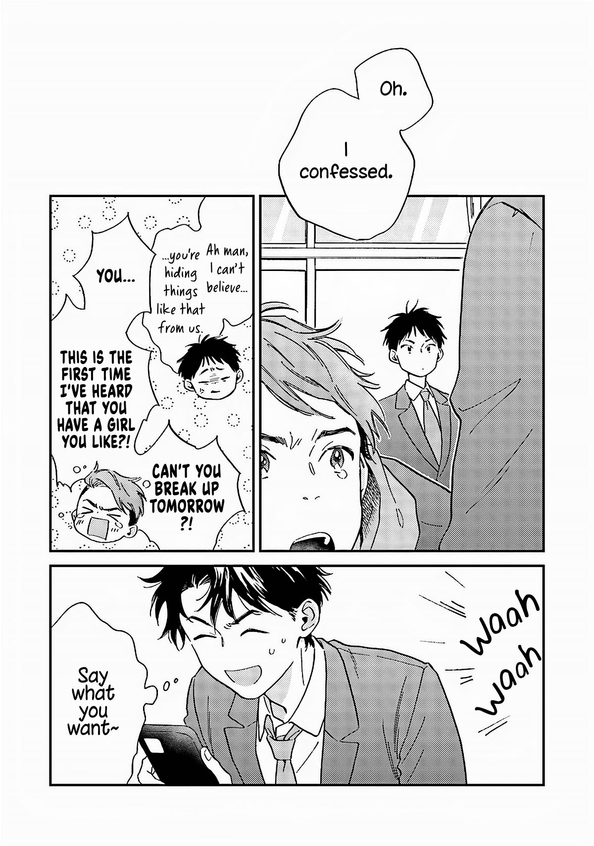 Hayakawa-san and Miura-kun Chapter 4 page 7 - Chapter 4: Report