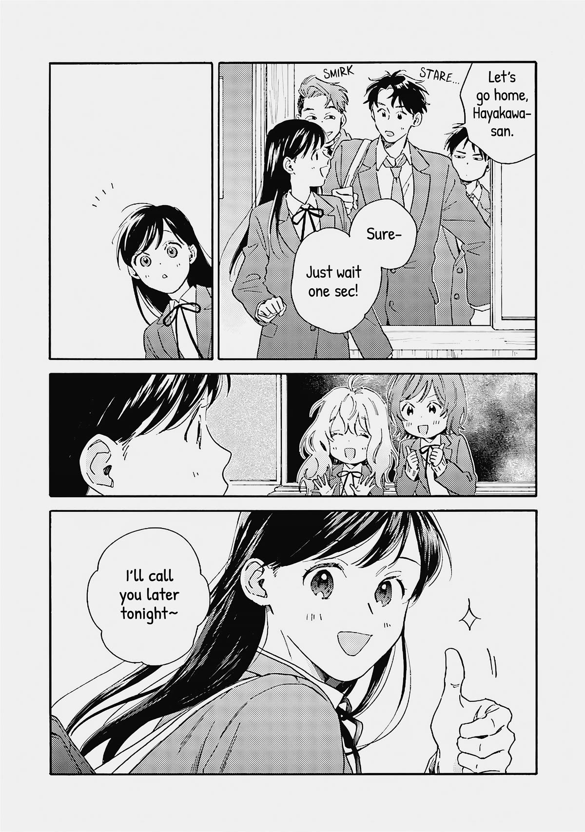 Hayakawa-san and Miura-kun Chapter 5 page 2 - Chapter 5: One Step at a Time