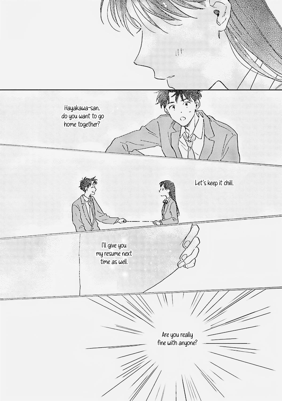Hayakawa-san and Miura-kun Chapter 5 page 20 - Chapter 5: One Step at a Time