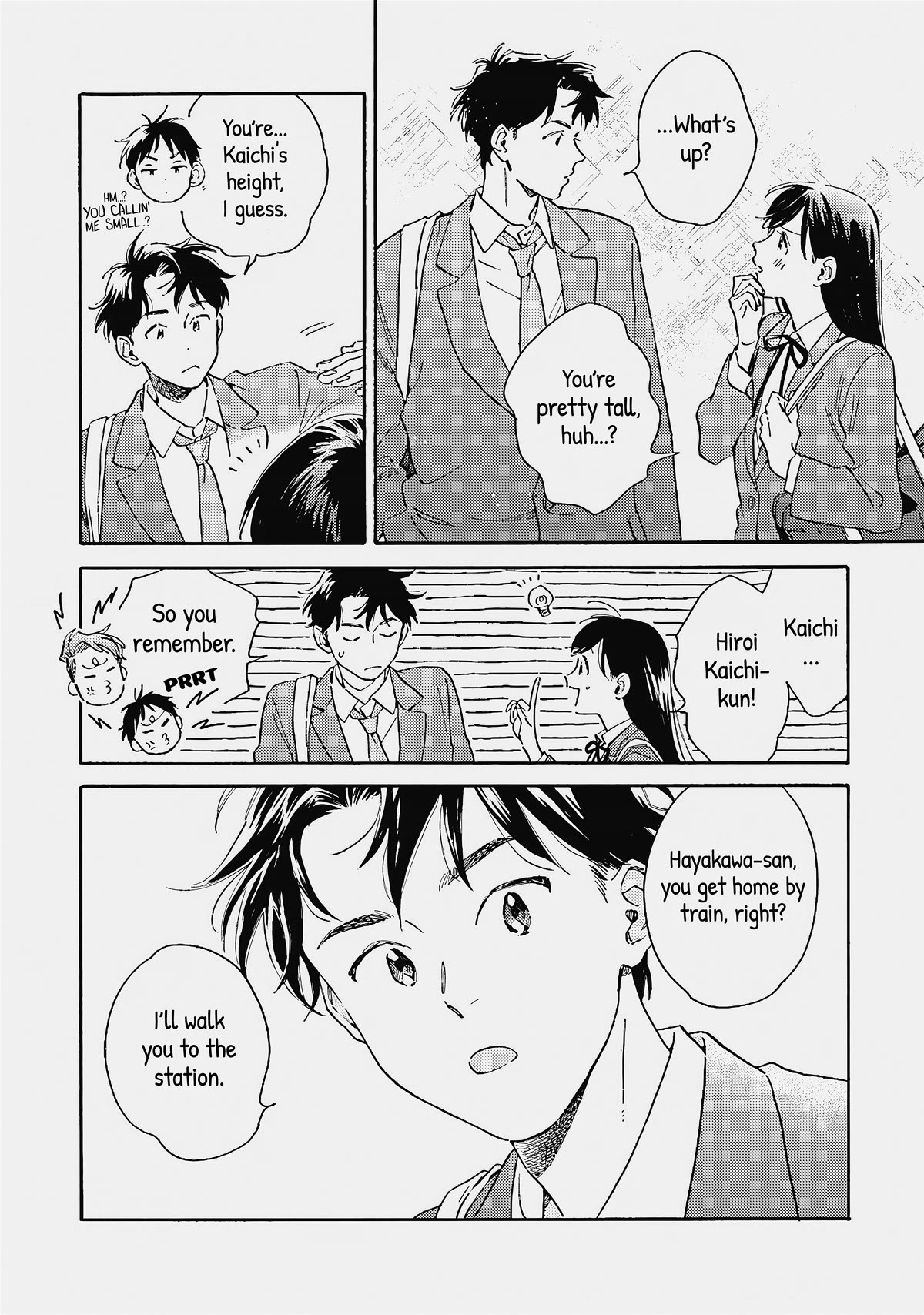 Hayakawa-san and Miura-kun Chapter 5 page 4 - Chapter 5: One Step at a Time