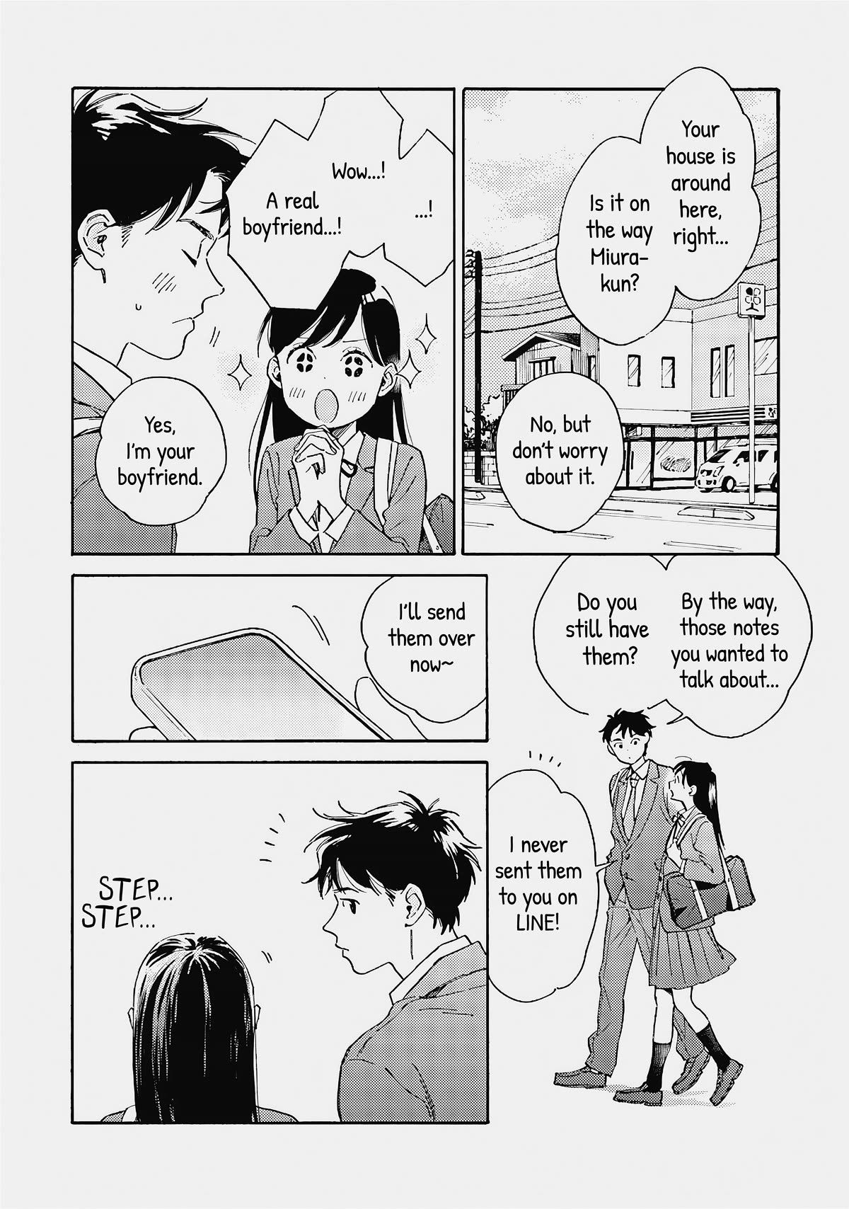 Hayakawa-san and Miura-kun Chapter 5 page 5 - Chapter 5: One Step at a Time