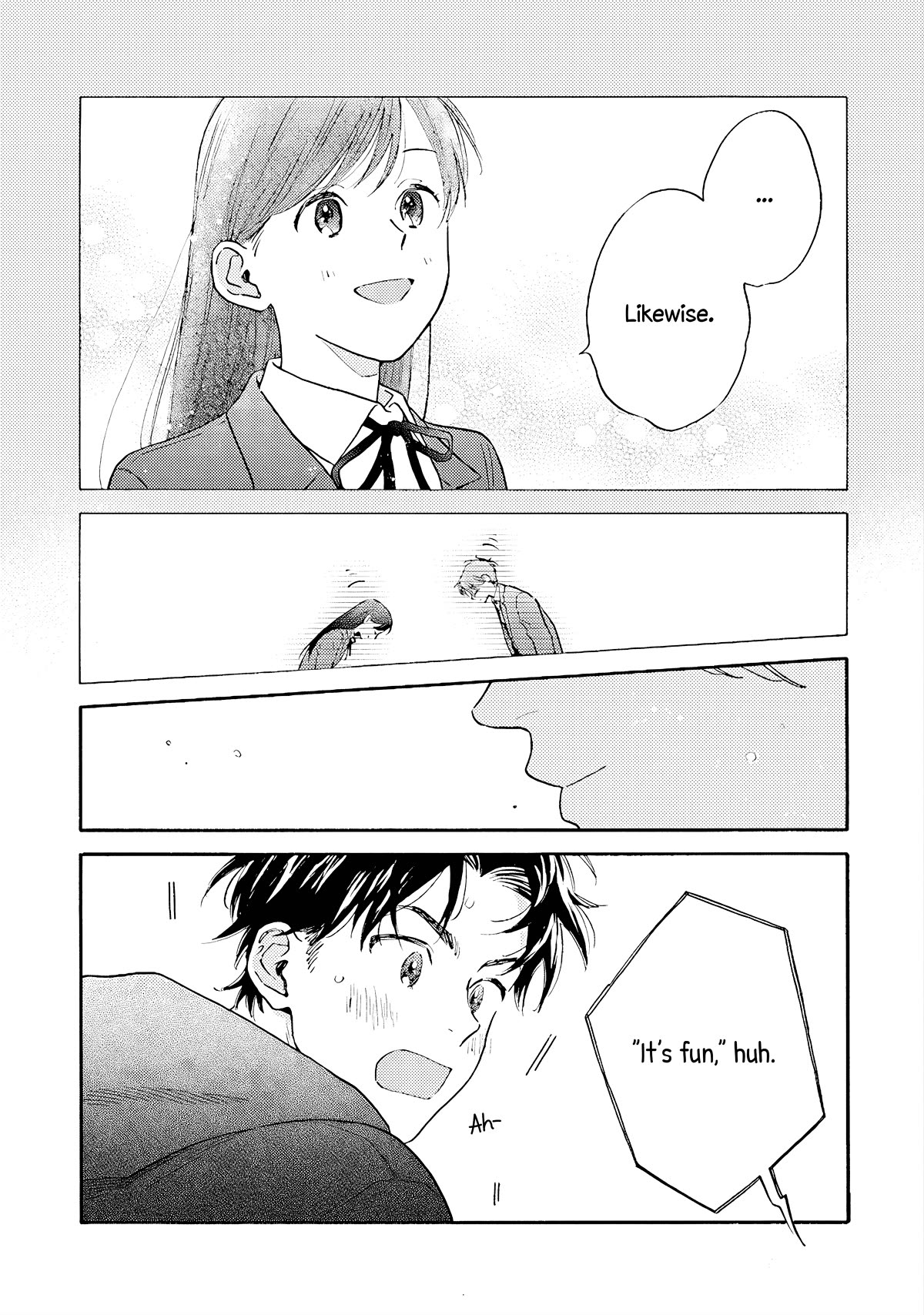 Hayakawa-san and Miura-kun Chapter 6 page 12 - Chapter 6: Friendship via Phone