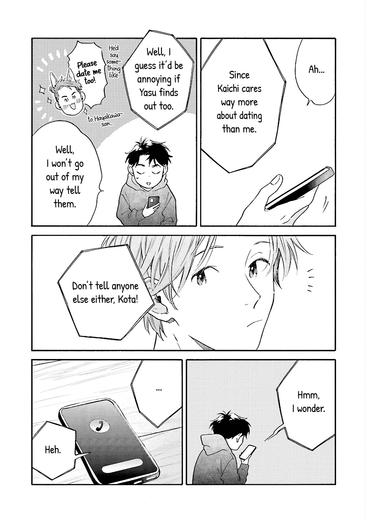 Hayakawa-san and Miura-kun Chapter 6 page 19 - Chapter 6: Friendship via Phone