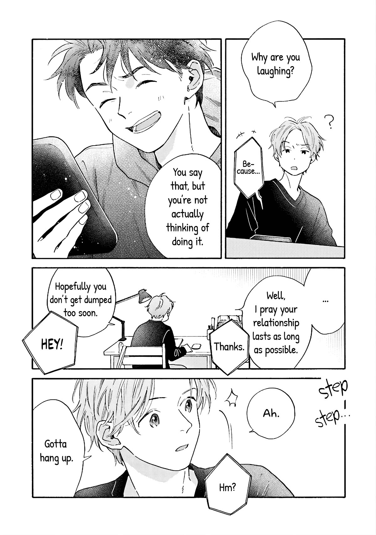Hayakawa-san and Miura-kun Chapter 6 page 20 - Chapter 6: Friendship via Phone