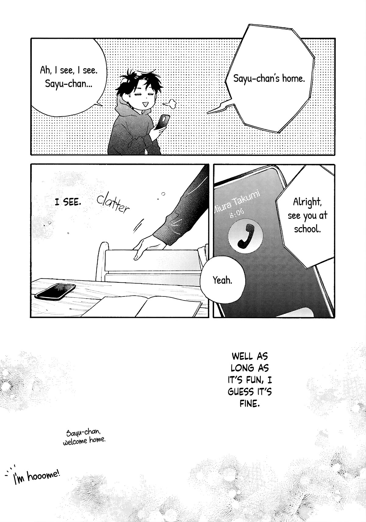 Hayakawa-san and Miura-kun Chapter 6 page 21 - Chapter 6: Friendship via Phone