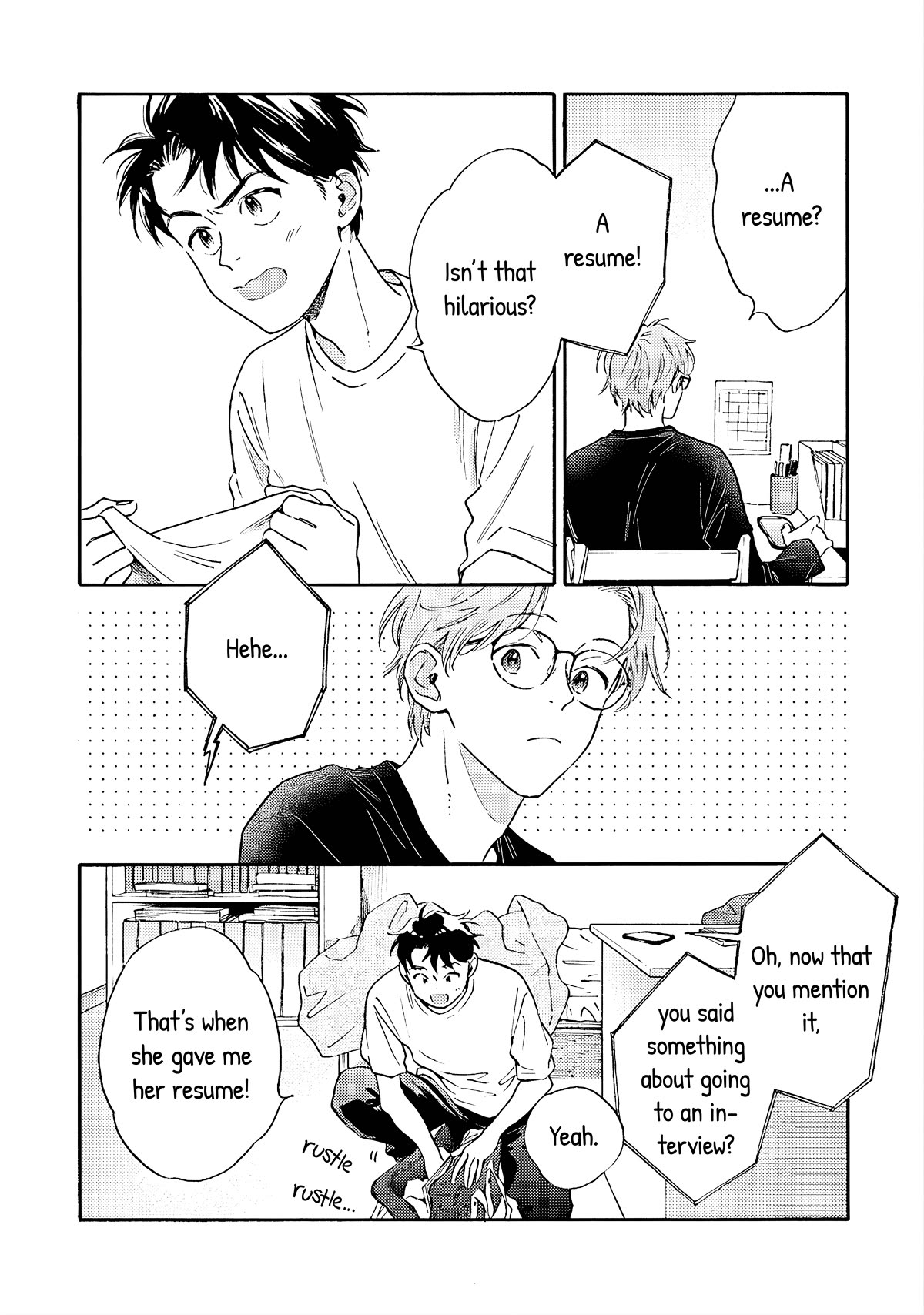 Hayakawa-san and Miura-kun Chapter 6 page 4 - Chapter 6: Friendship via Phone