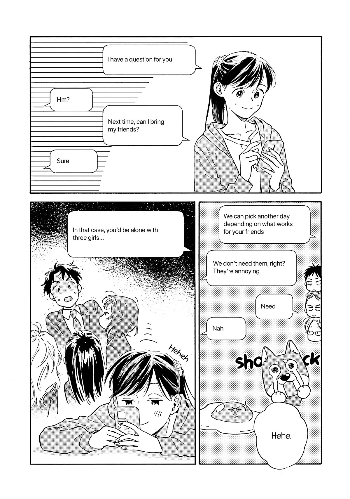 Hayakawa-san and Miura-kun Chapter 7 page 12 - Chapter 7: Friendship via Camera