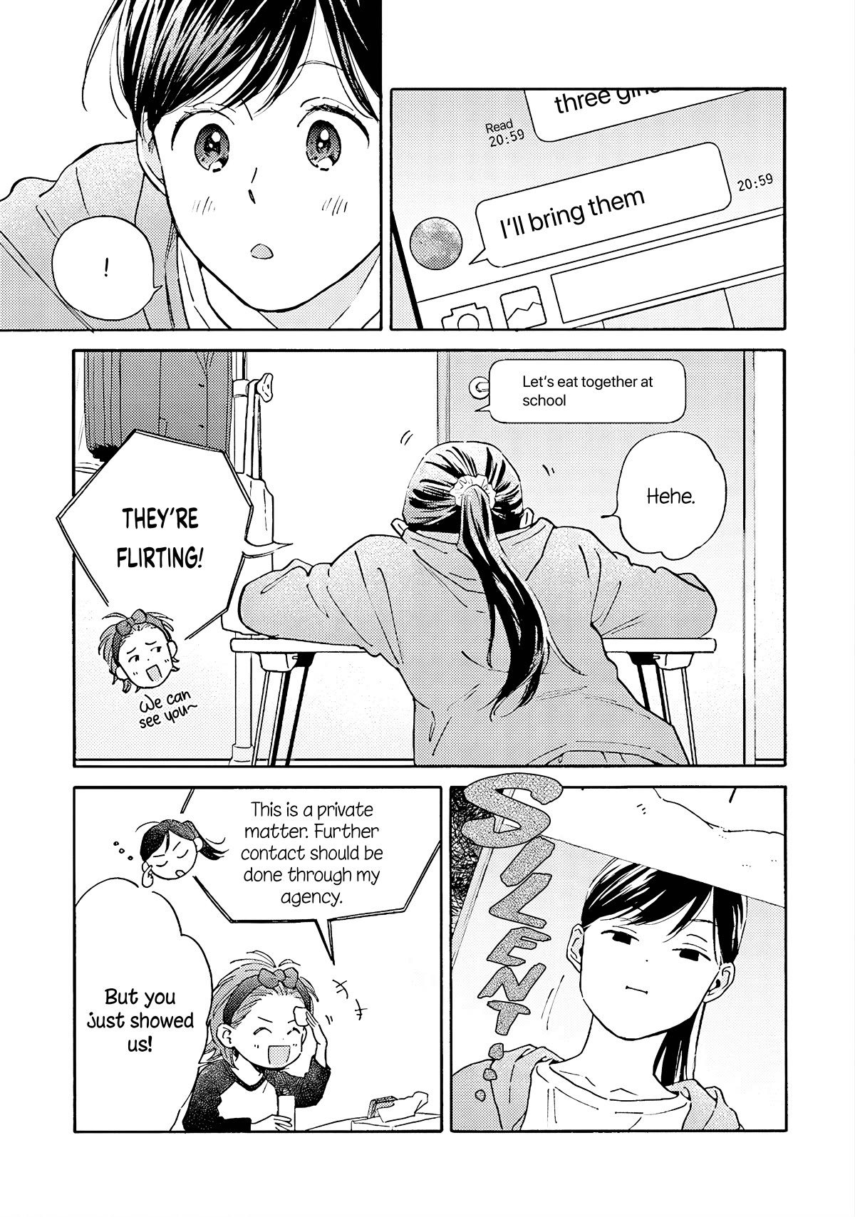 Hayakawa-san and Miura-kun Chapter 7 page 13 - Chapter 7: Friendship via Camera