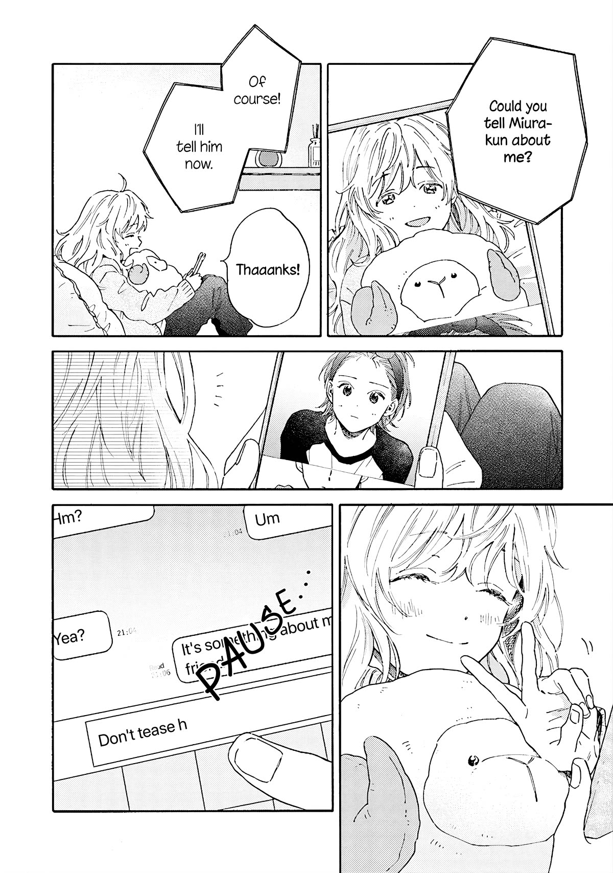 Hayakawa-san and Miura-kun Chapter 7 page 16 - Chapter 7: Friendship via Camera