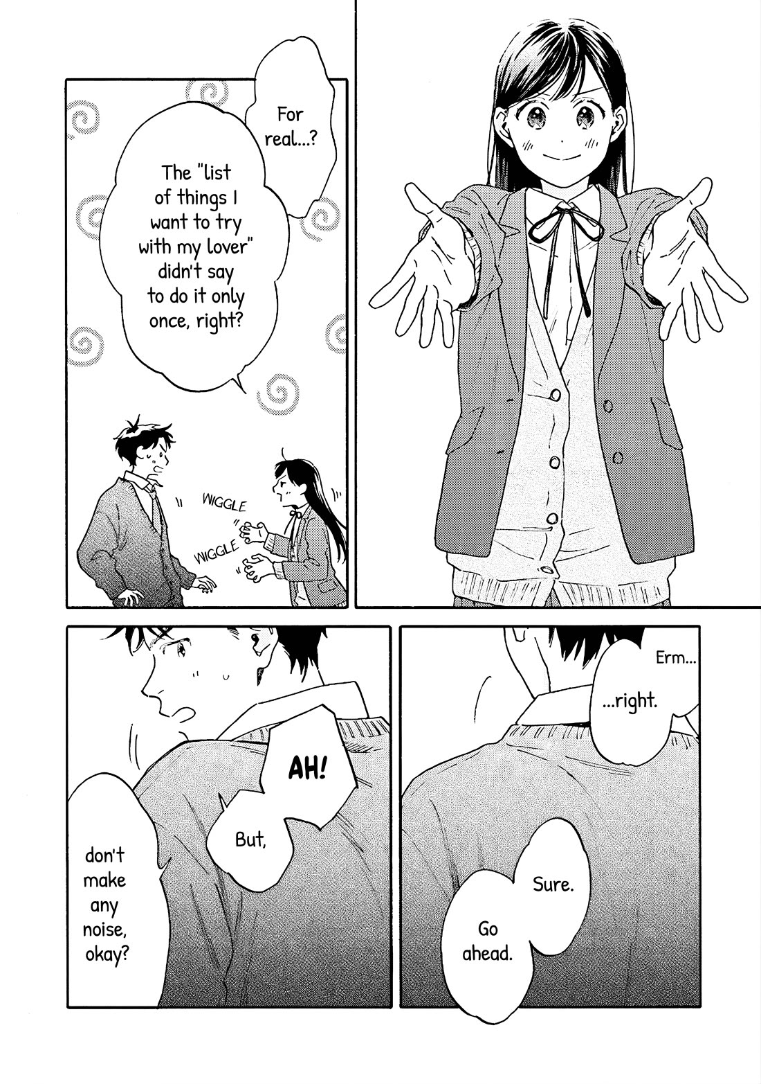 Hayakawa-san and Miura-kun Chapter 8 page 12 - Chapter 8: Boyfriend Privilege