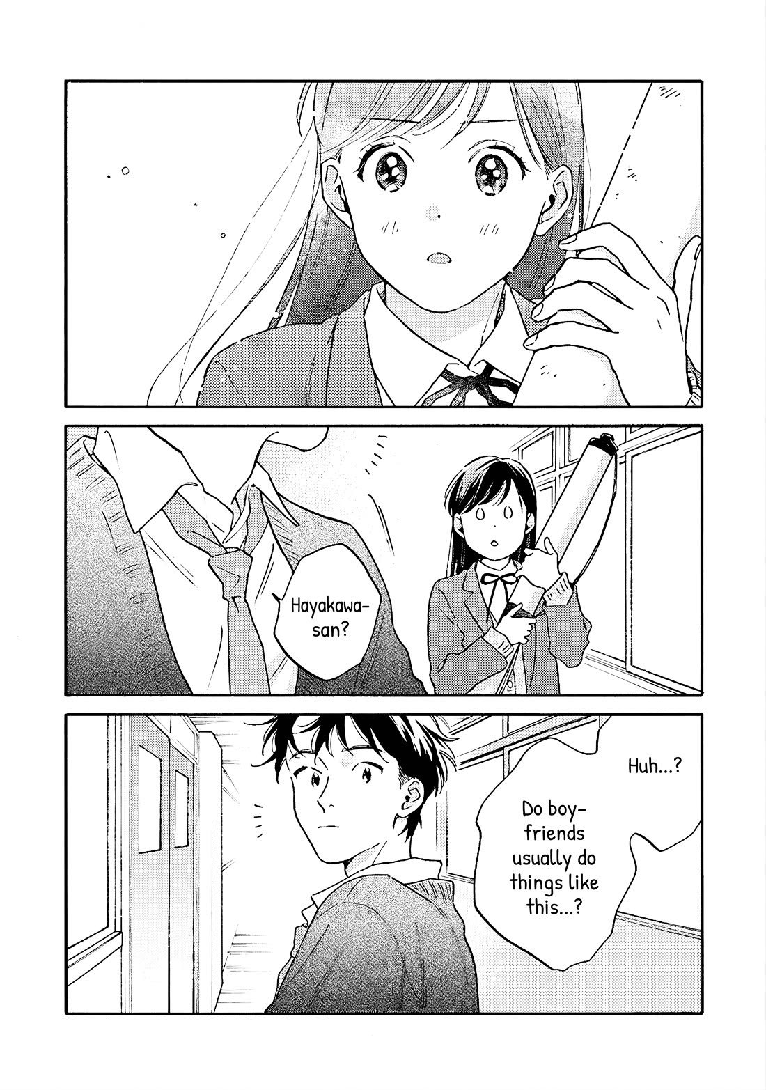 Hayakawa-san and Miura-kun Chapter 8 page 9 - Chapter 8: Boyfriend Privilege