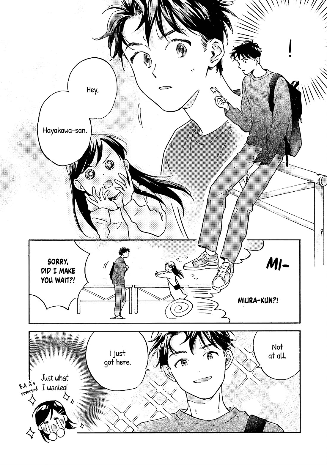 Hayakawa-san and Miura-kun Chapter 9 page 4 - Chapter 9: Fun Date for the Inexperienced (Part 1)