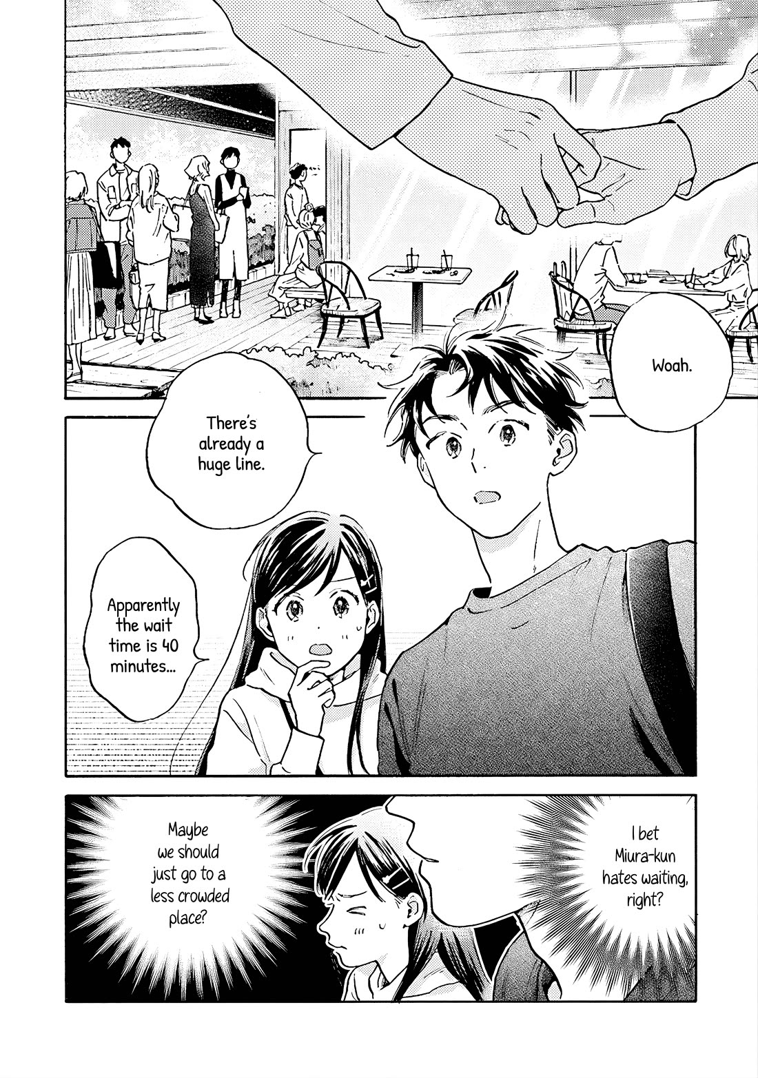 Hayakawa-san and Miura-kun Chapter 9 page 6 - Chapter 9: Fun Date for the Inexperienced (Part 1)